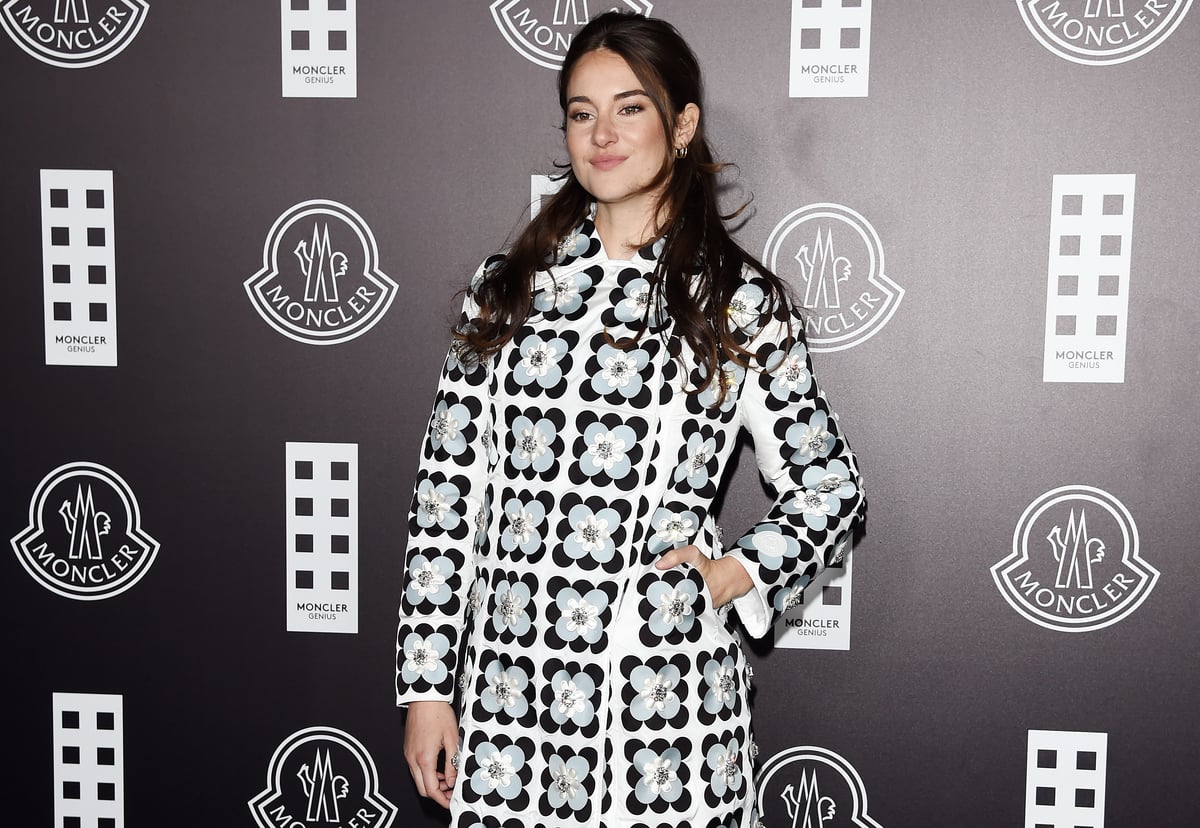 Shailene Woodley, who would have played MJ in 'The Amazing Spider-Man 2,' at Moncler fashion show