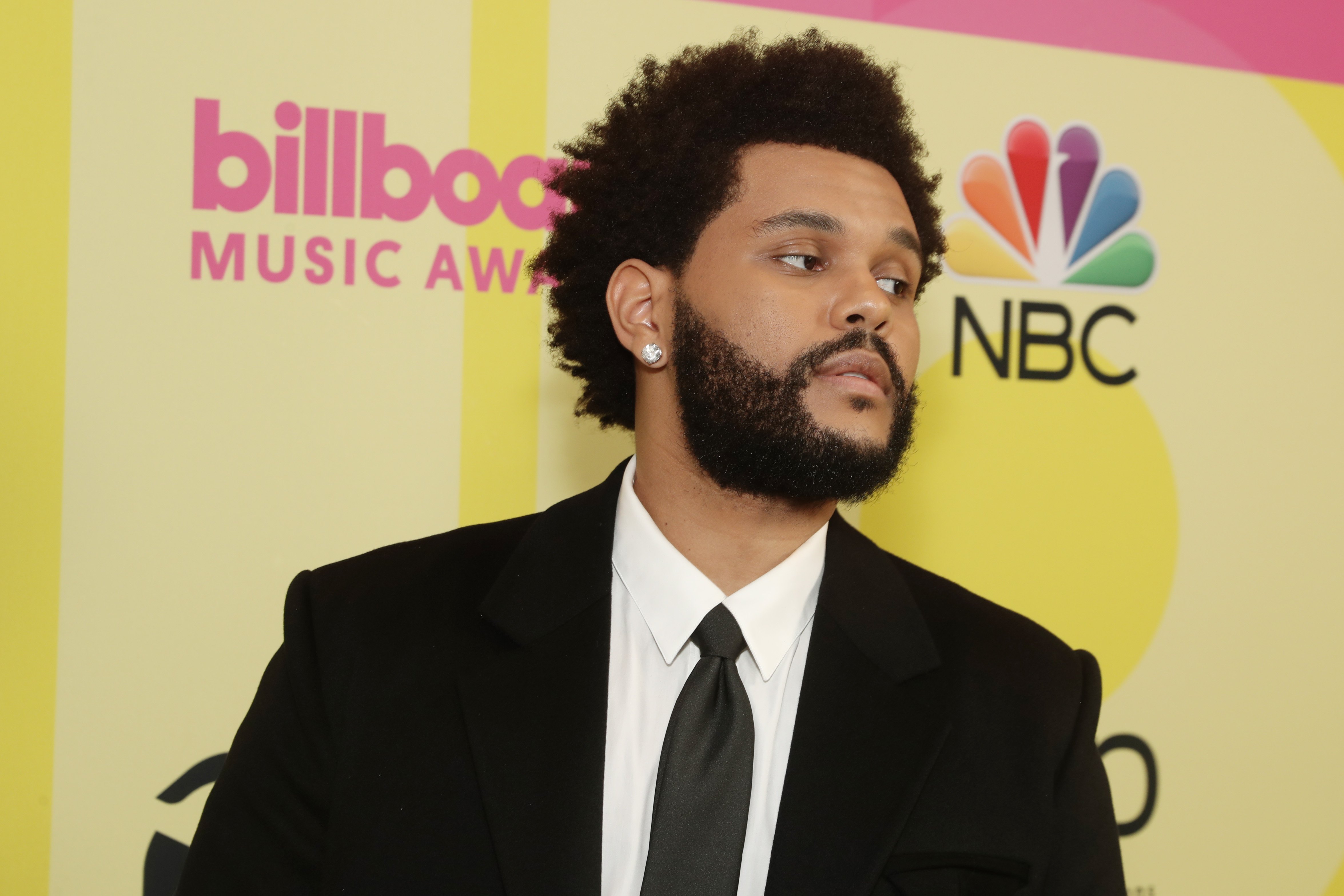 The Weeknd attends the 2021 Billboard Awards