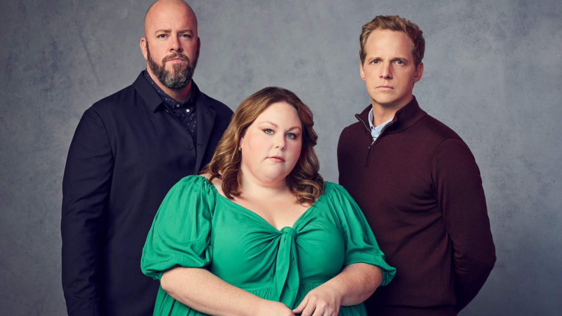 Headshot of Chris Sullivan as Toby, Chrissy Metz as Kate, Chris Geere as Phillip from ‘This Is Us’ Season 6