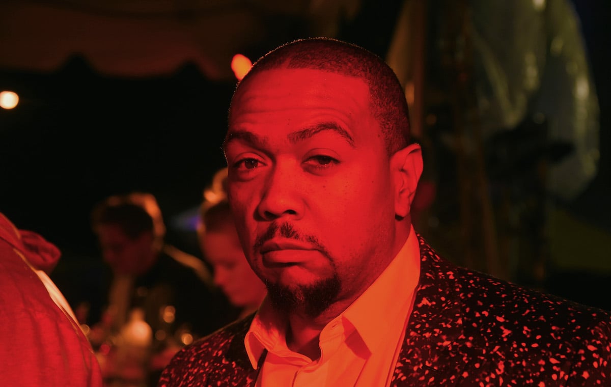 Timbaland in red light