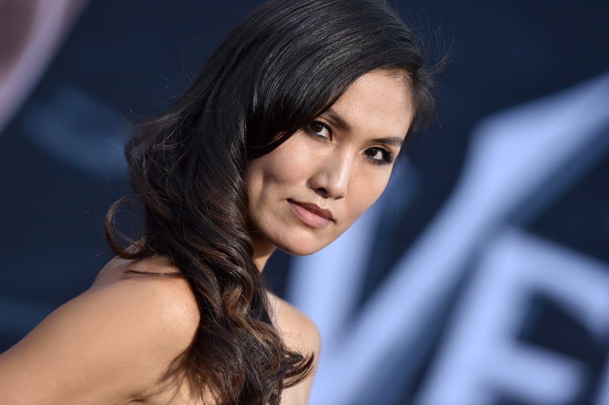 'Venom' Michelle Lee at the premiere of the Tom Hardy and Andy Serkis film