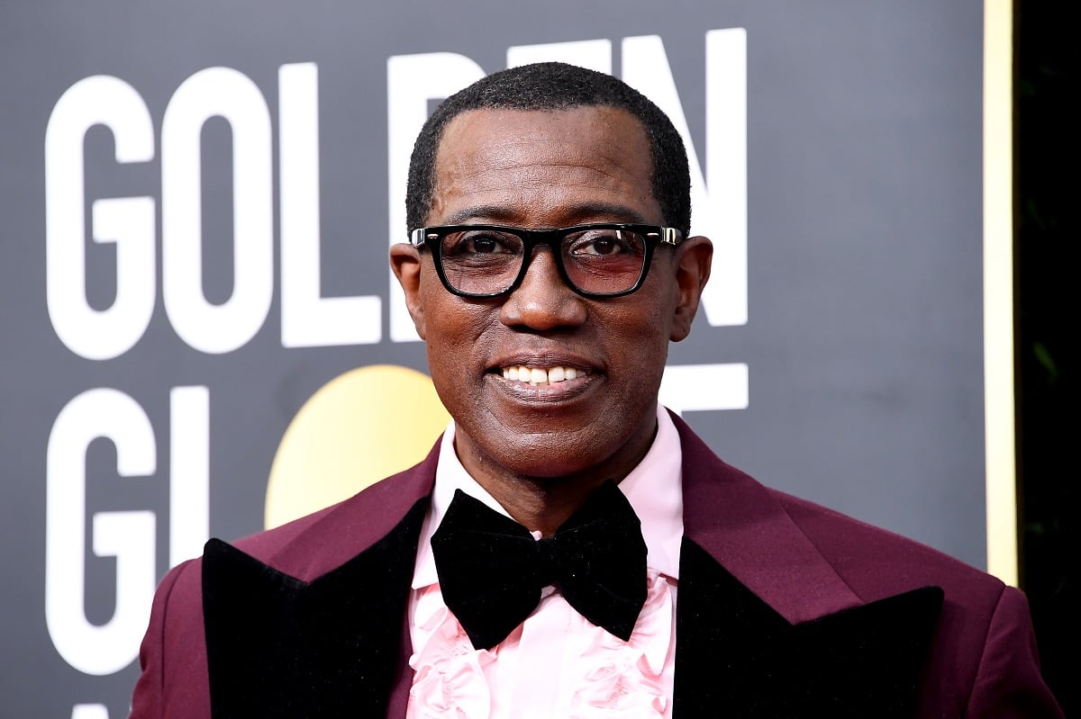 Wesley Snipes smiling