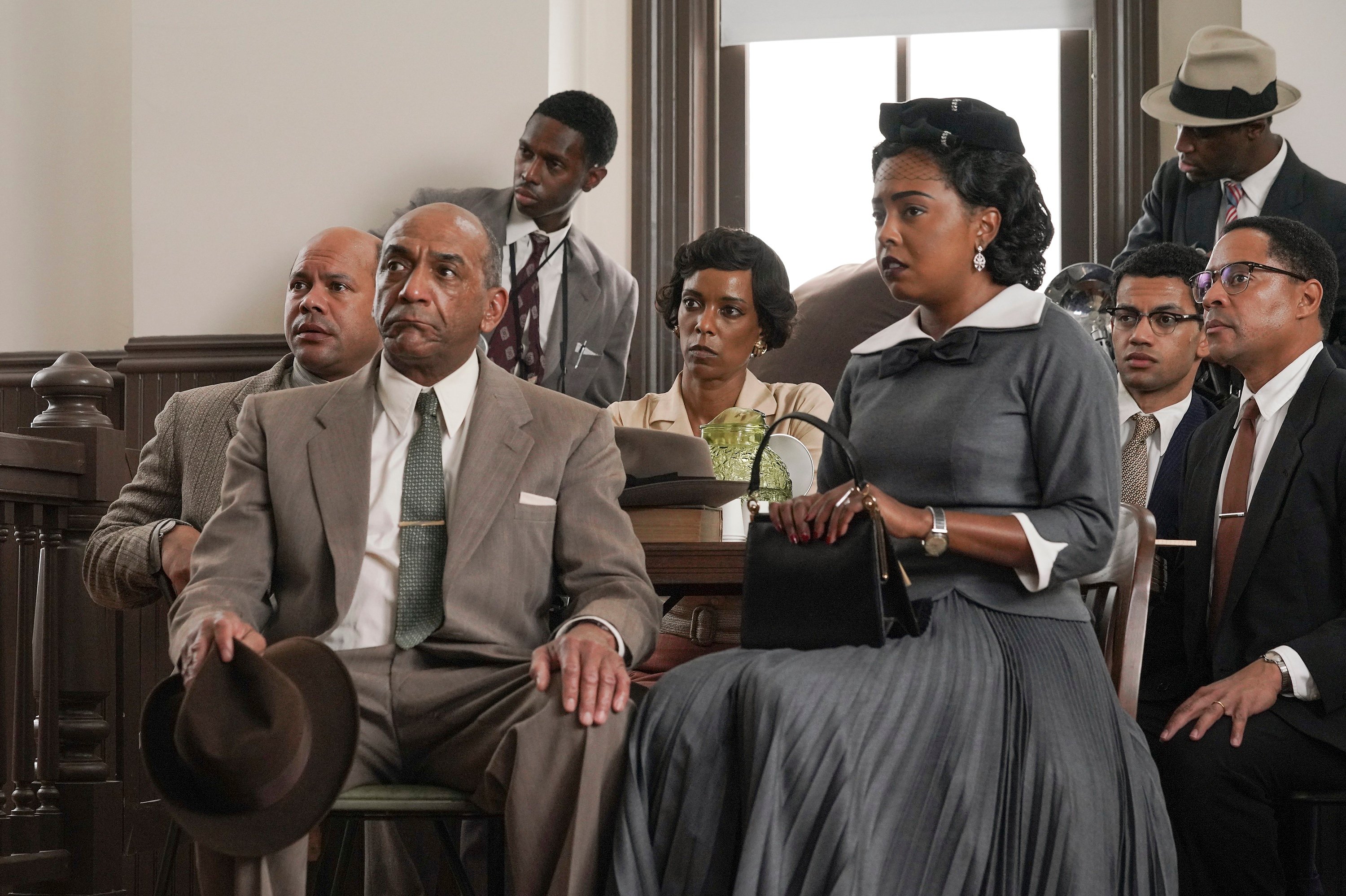 'Women of the Movement' filmed in the original courtroom where Mamie Till-Mobley sat during the trial of her son, Emmett Till