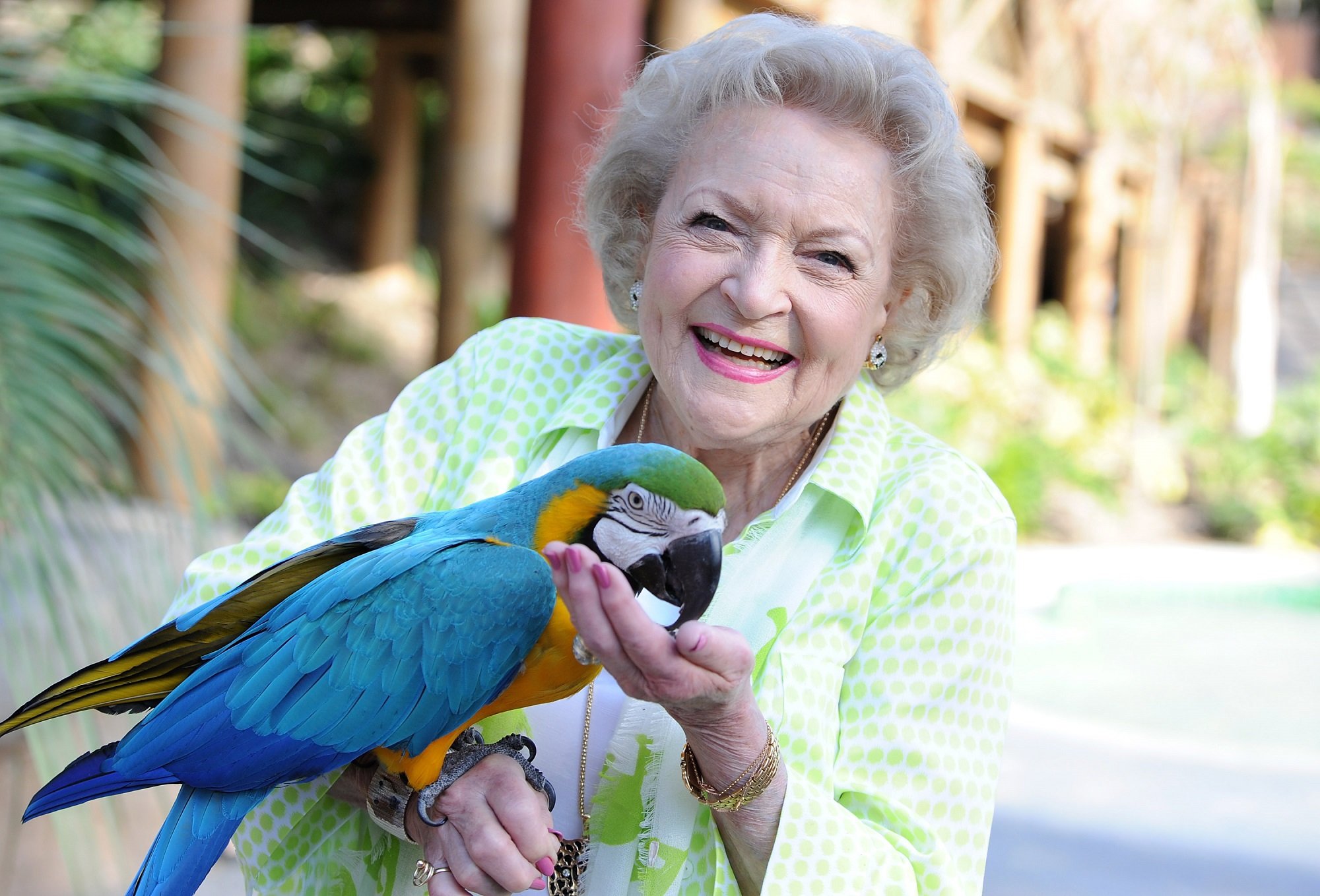 Betty White supported animal rights causes throughout her life.