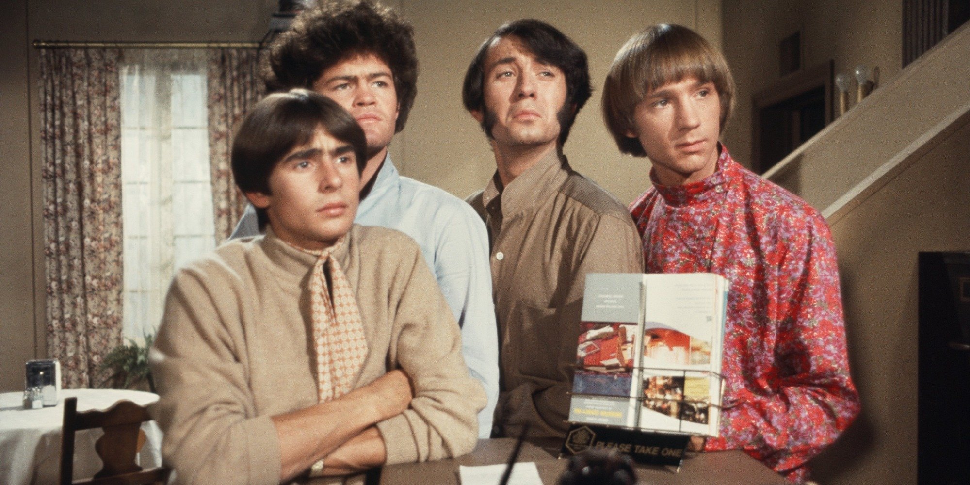 Davy Jones, Mike Nesmith, Peter Tork, and Micky Dolenz