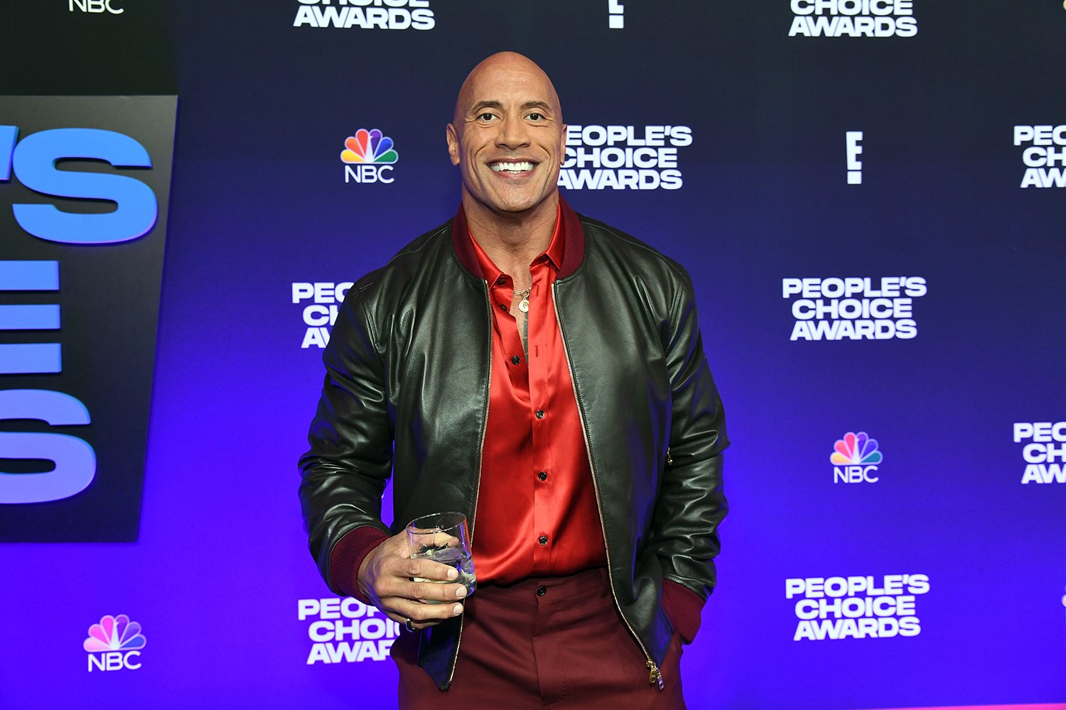 Dwayne Johnson attends the People's Choice Awards 2021