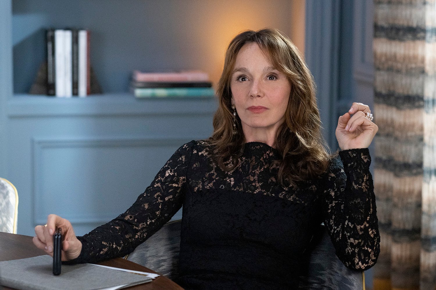 Philippine Leroy-Beaulieu as Sylvie Grateau in Emily in Paris Season 2