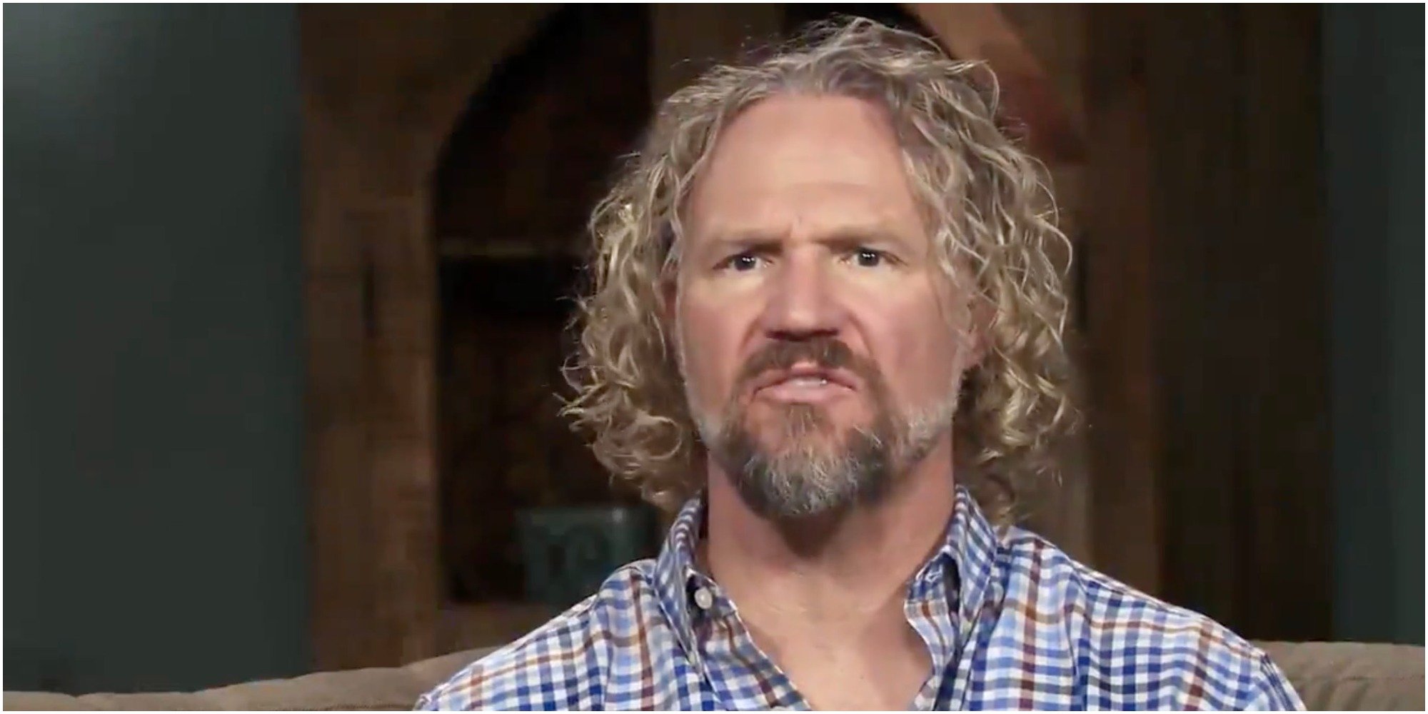 Kody Brown is seated in a confessional interview for "Sister Wives."