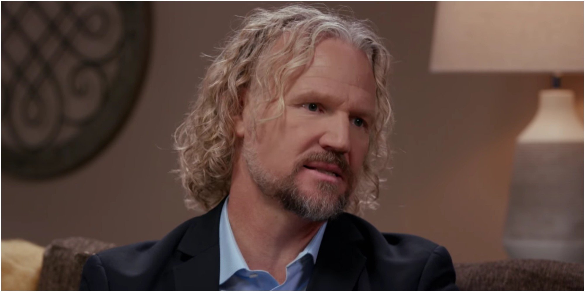 Kody Brown talks during the "Sister Wives" tell-all episode on TLC.