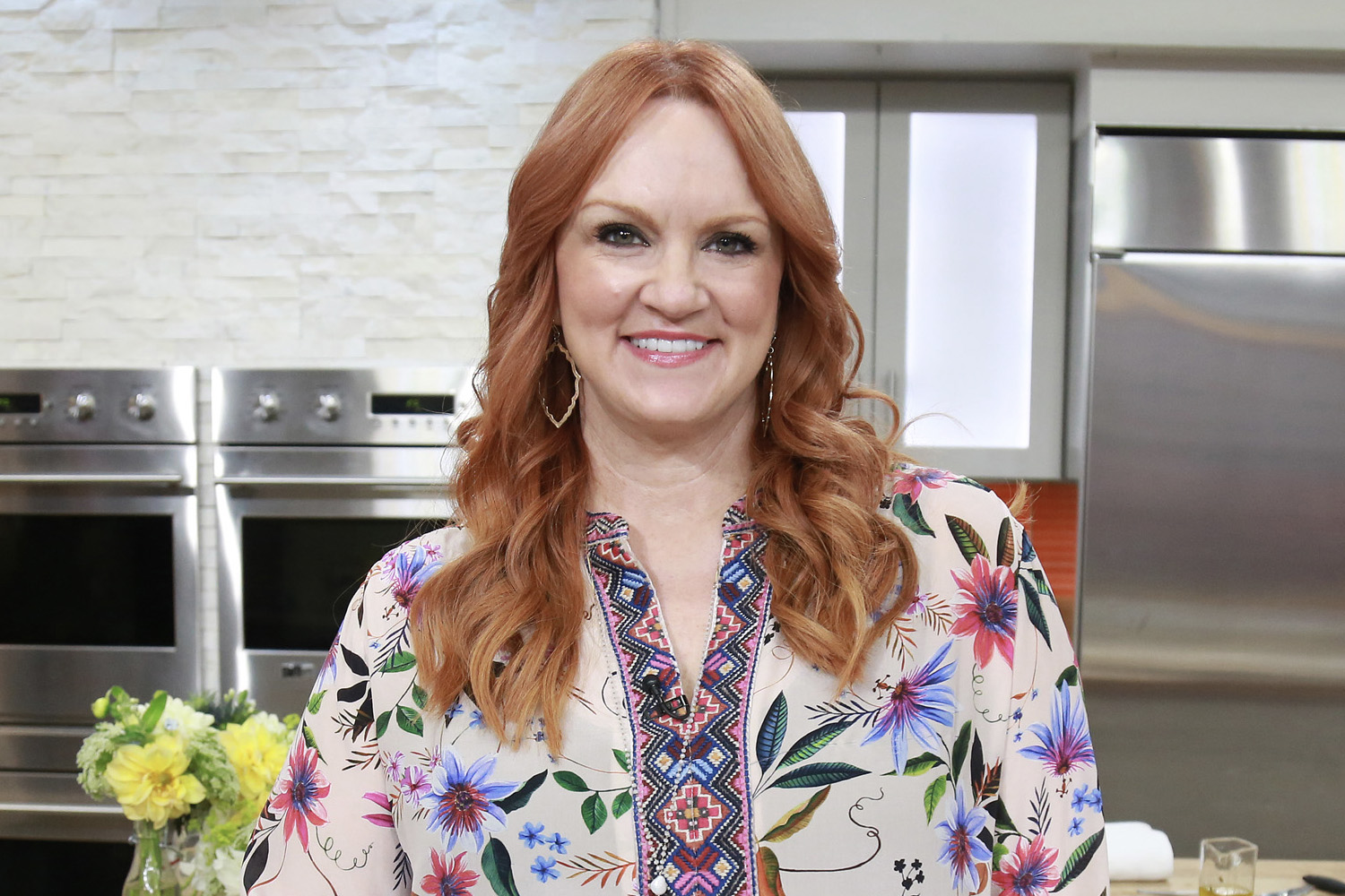 Ree Drummond smiles on the set of the 'Today' show