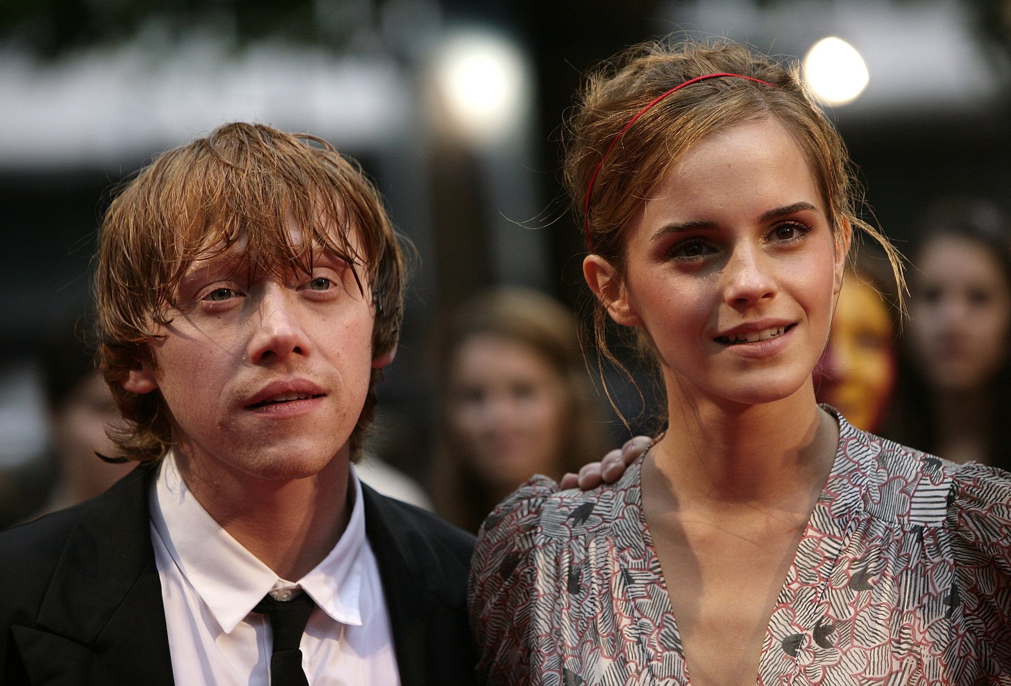 (L-R) Rupert Grint and Emma Watson considered quitting the 'Harry Potter' franchise