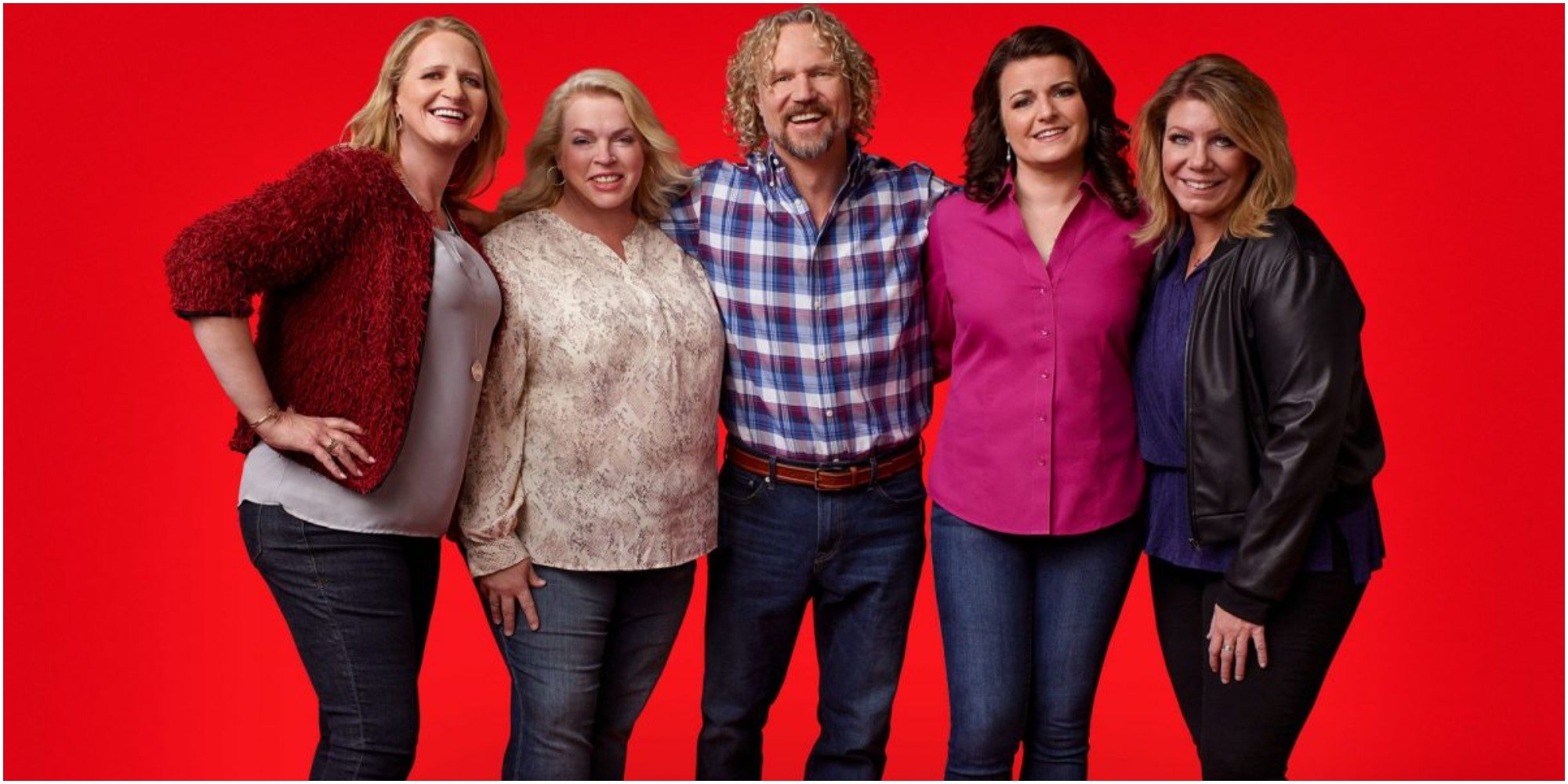 The cast of TLC's Sister Wives.
