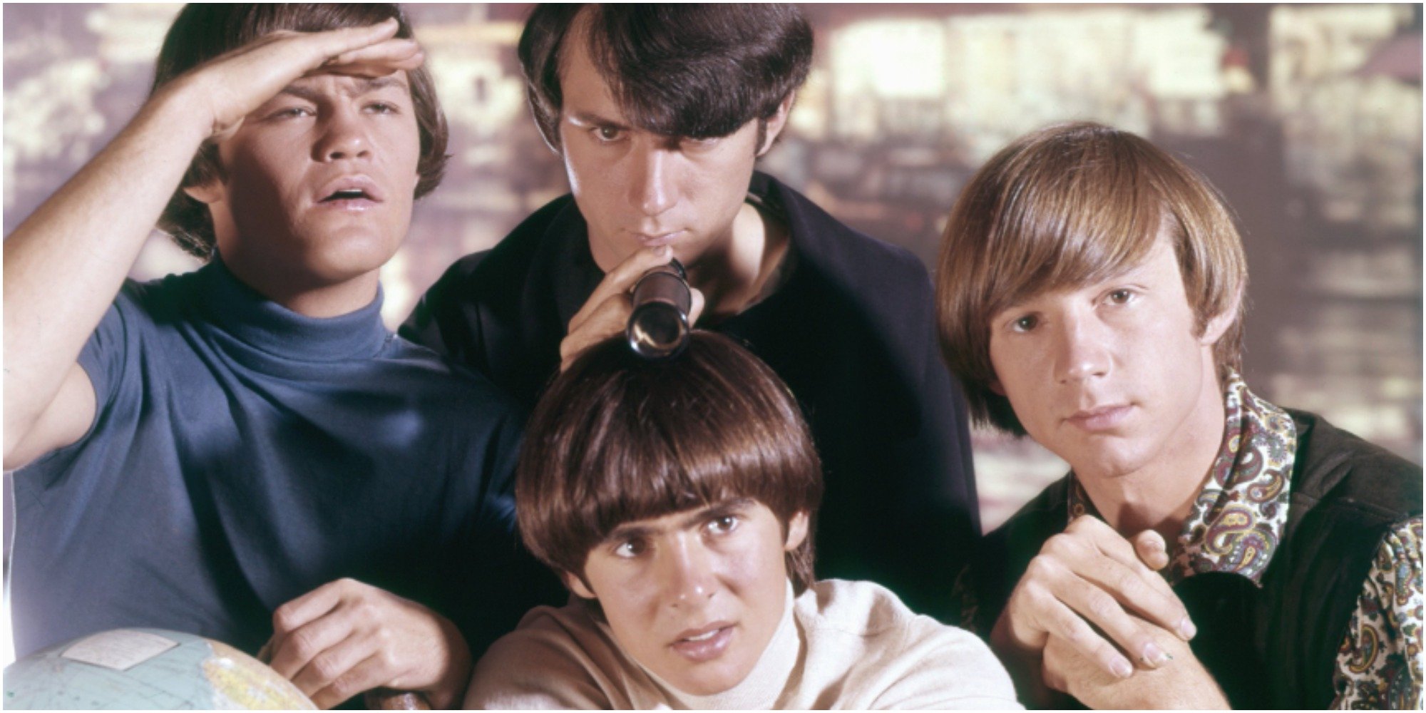 Micky Dolenz, Mike Nesmith, Peter Tork and Davy Jones.