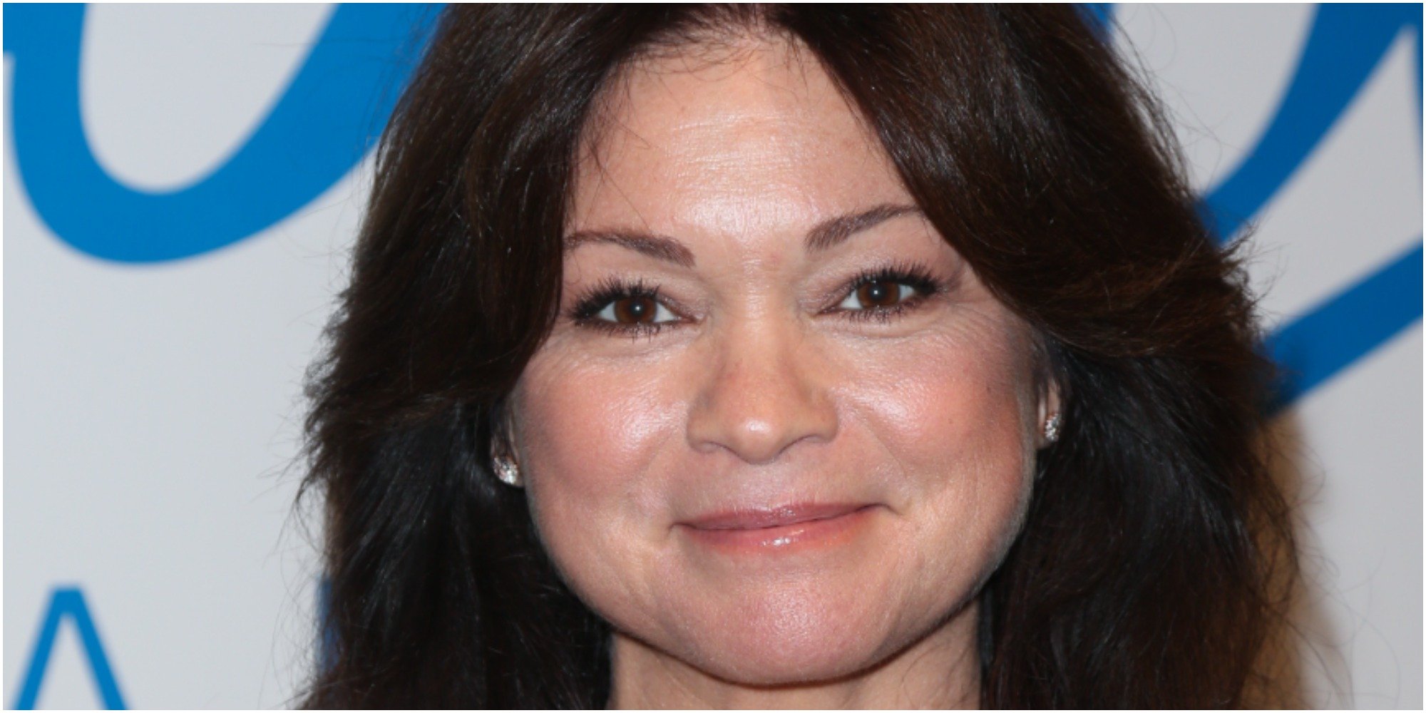 Valerie Bertinelli with dark hair in a paparazzi photo.