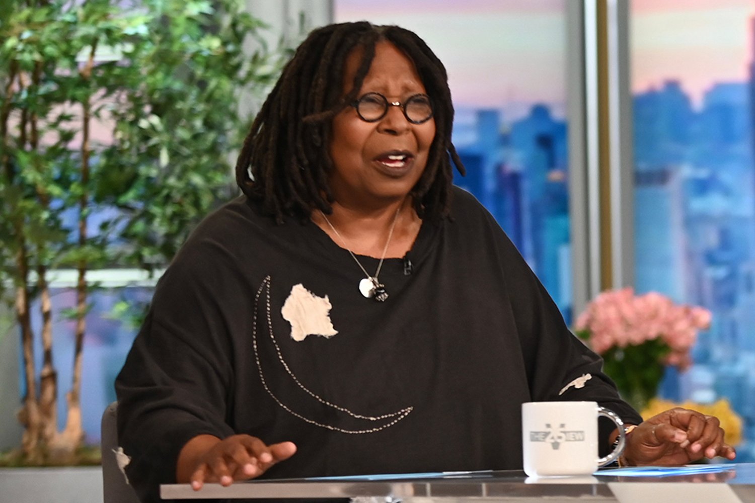 Whoopi Goldberg hosting 'The View'