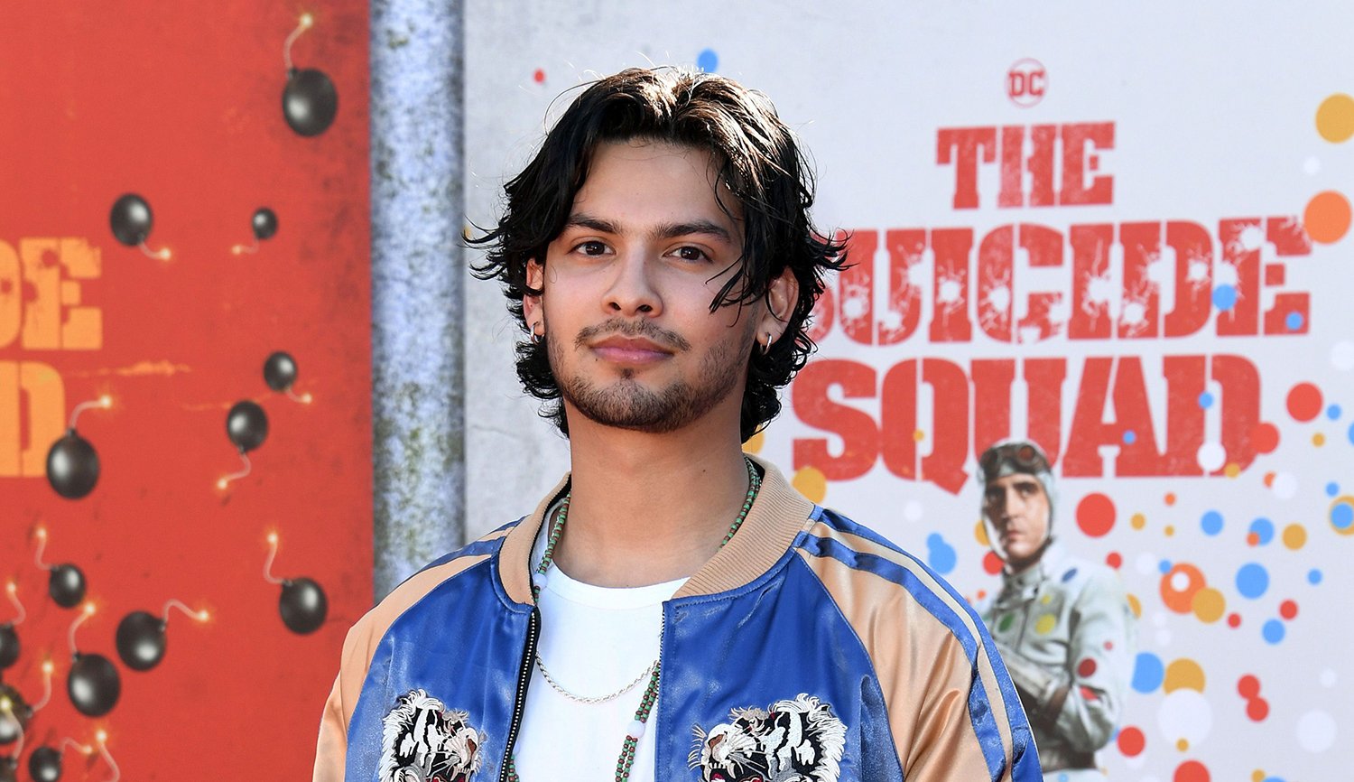Cobra Kai star Xolo Mariduena at The Suicide Squad premiere in August 2021