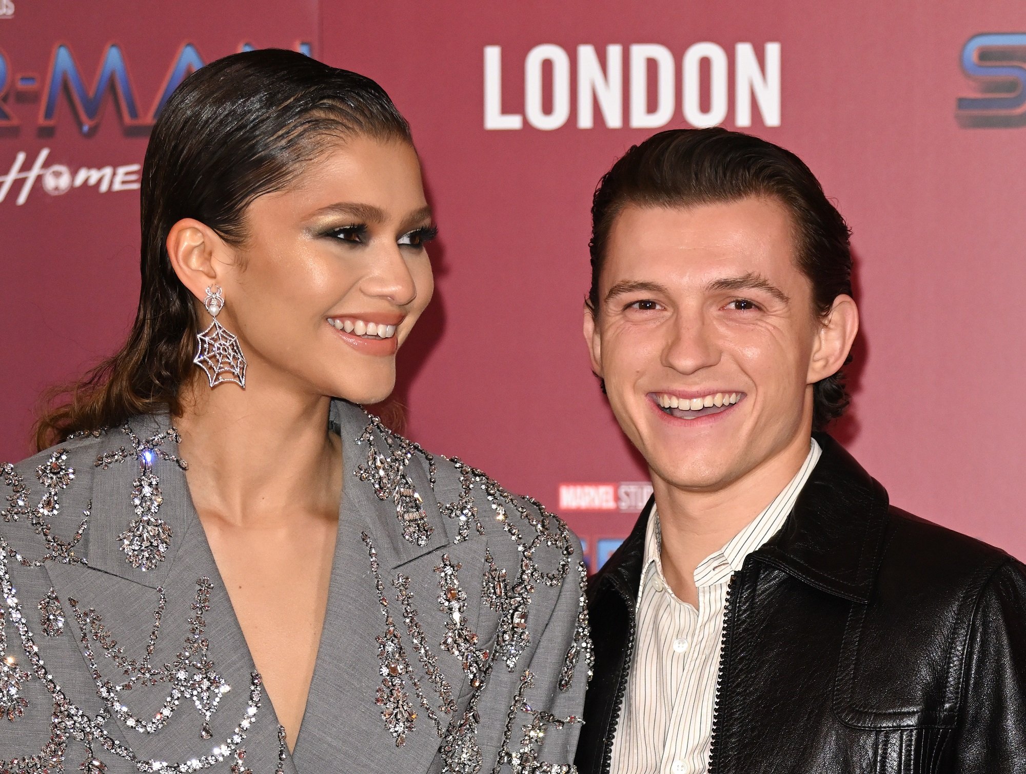 (L-R) Zendaya and Tom Holland's relationship has grown throughout their tenure in the 'Spider-Man' franchise.