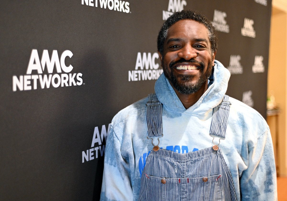 André 3000 aka André Benjamin smiling