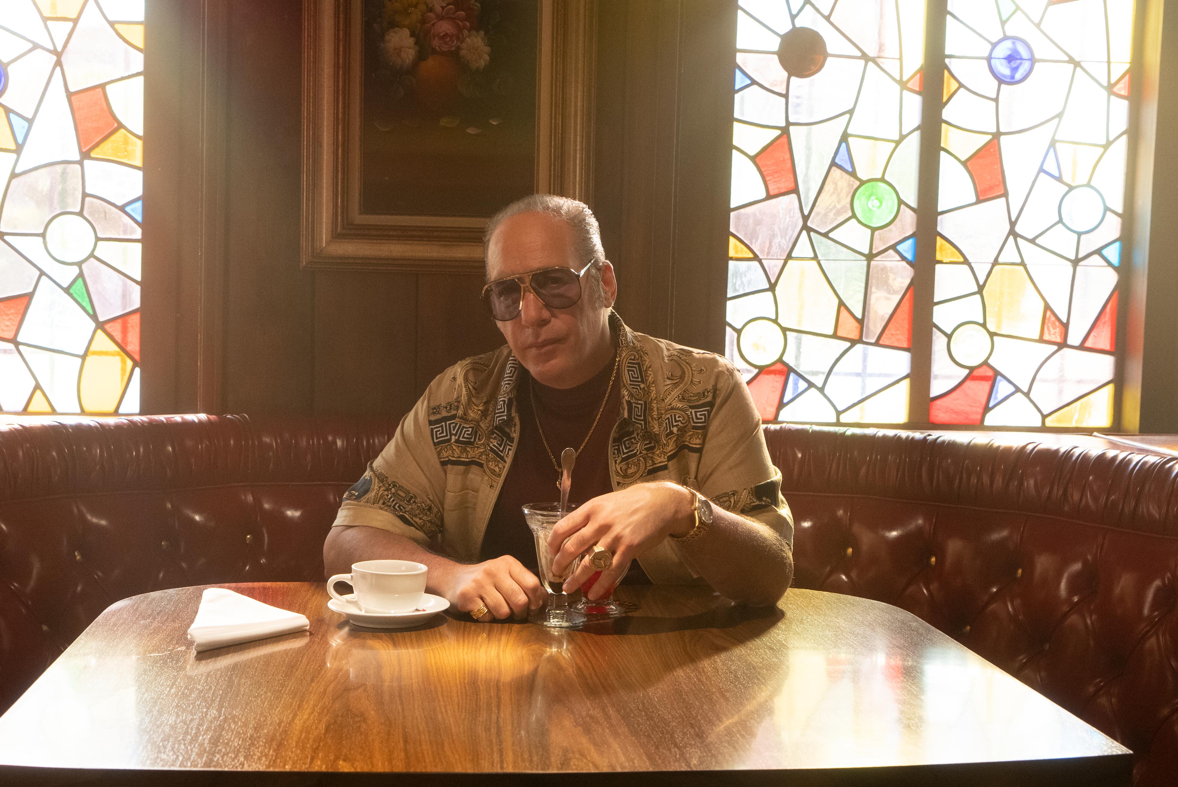 Andrew Dice Clay as 'Butchie' in 'Pam and Tommy'
