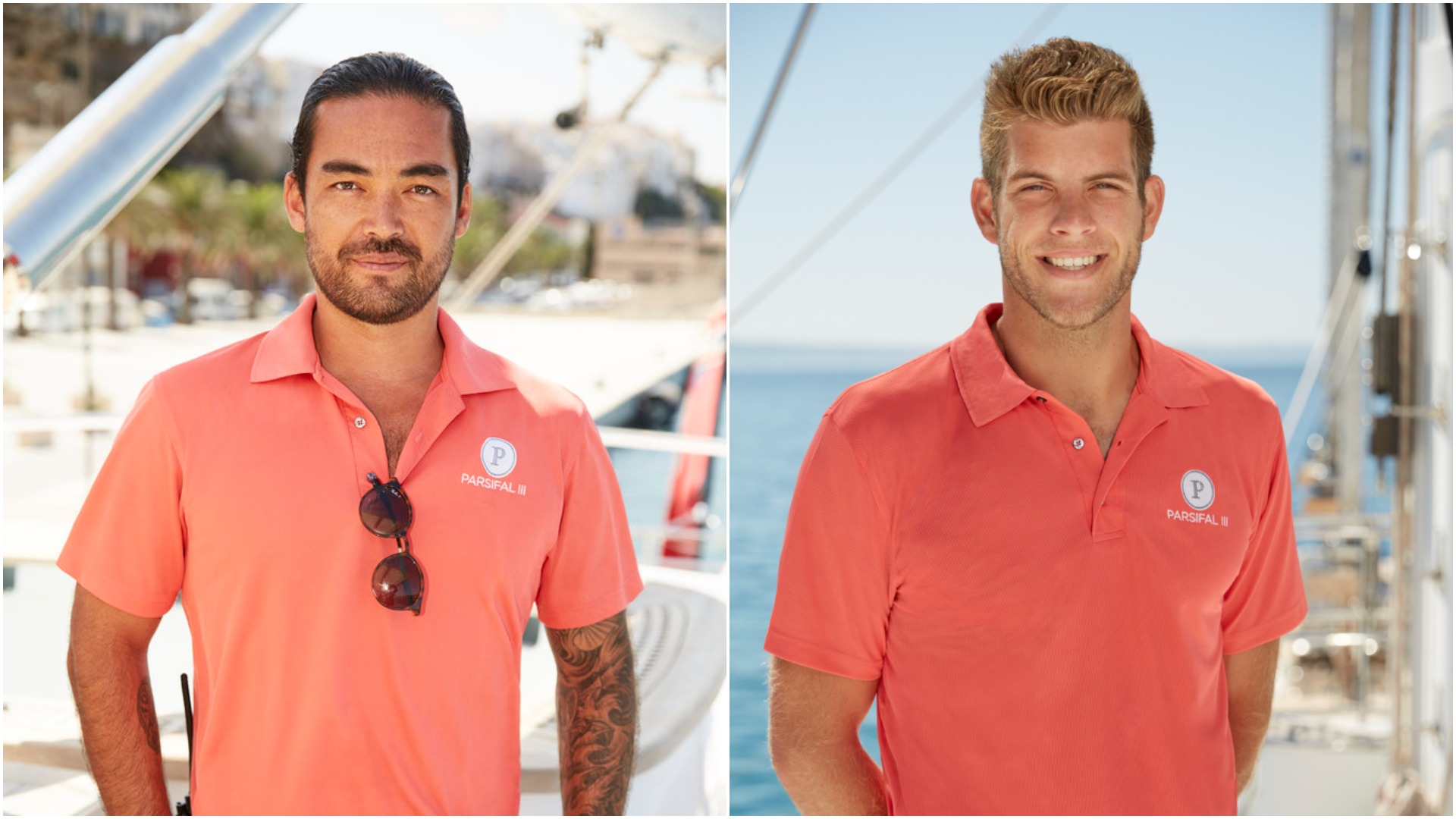 Colin MacRae and Jean-Luc Cerza-Lanaux from 'Below Deck Sailing Yacht' cast photos 
