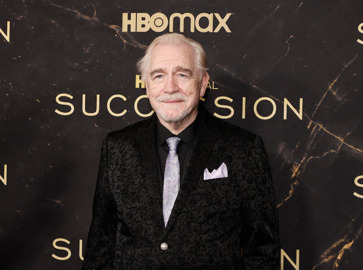 Brian Cox poses for the cameras at HBO's 'Succession' Season 3 Premiere