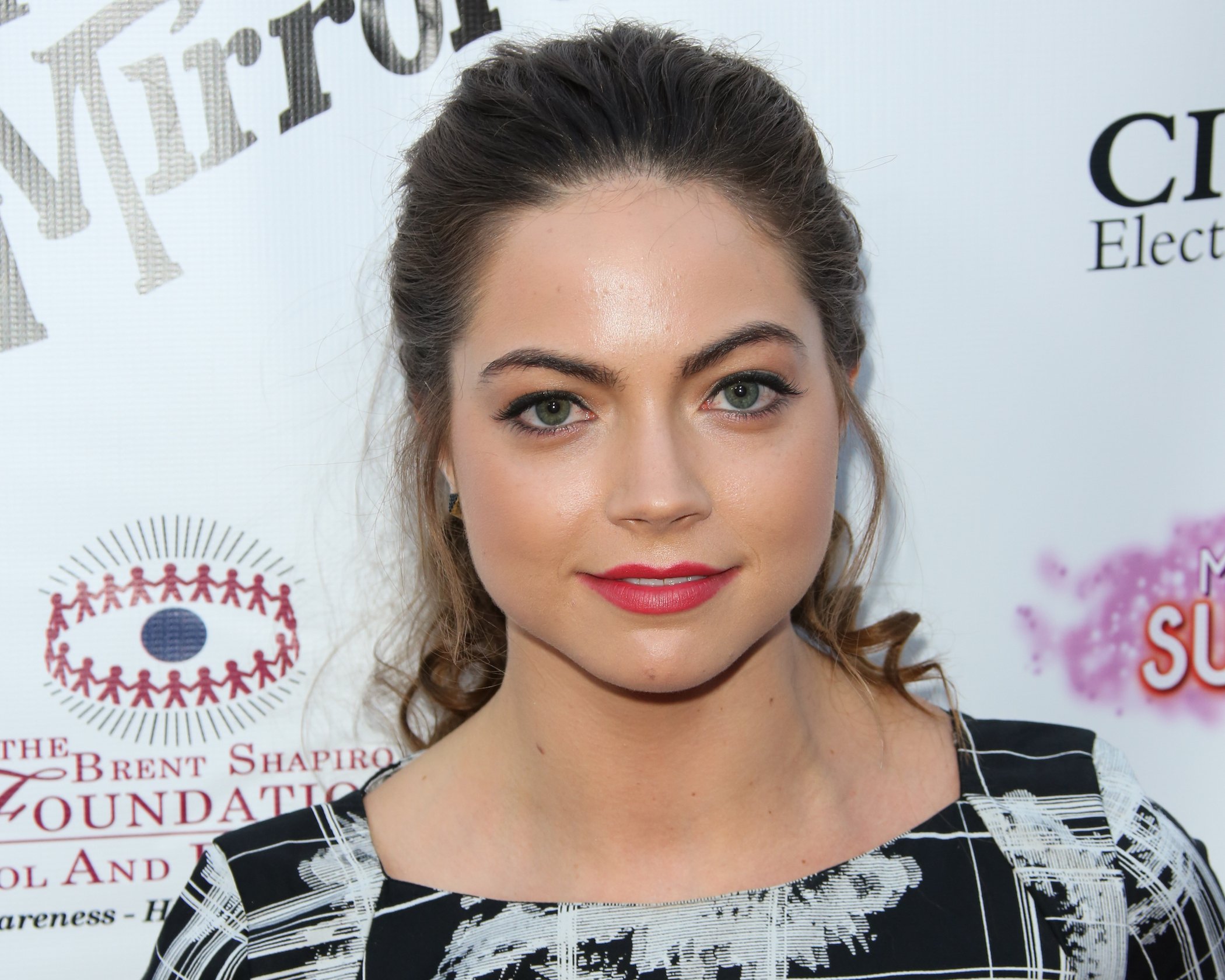 A close-up of Caitlin Carver, a new 'Chicago Fire' Season 10 cast member