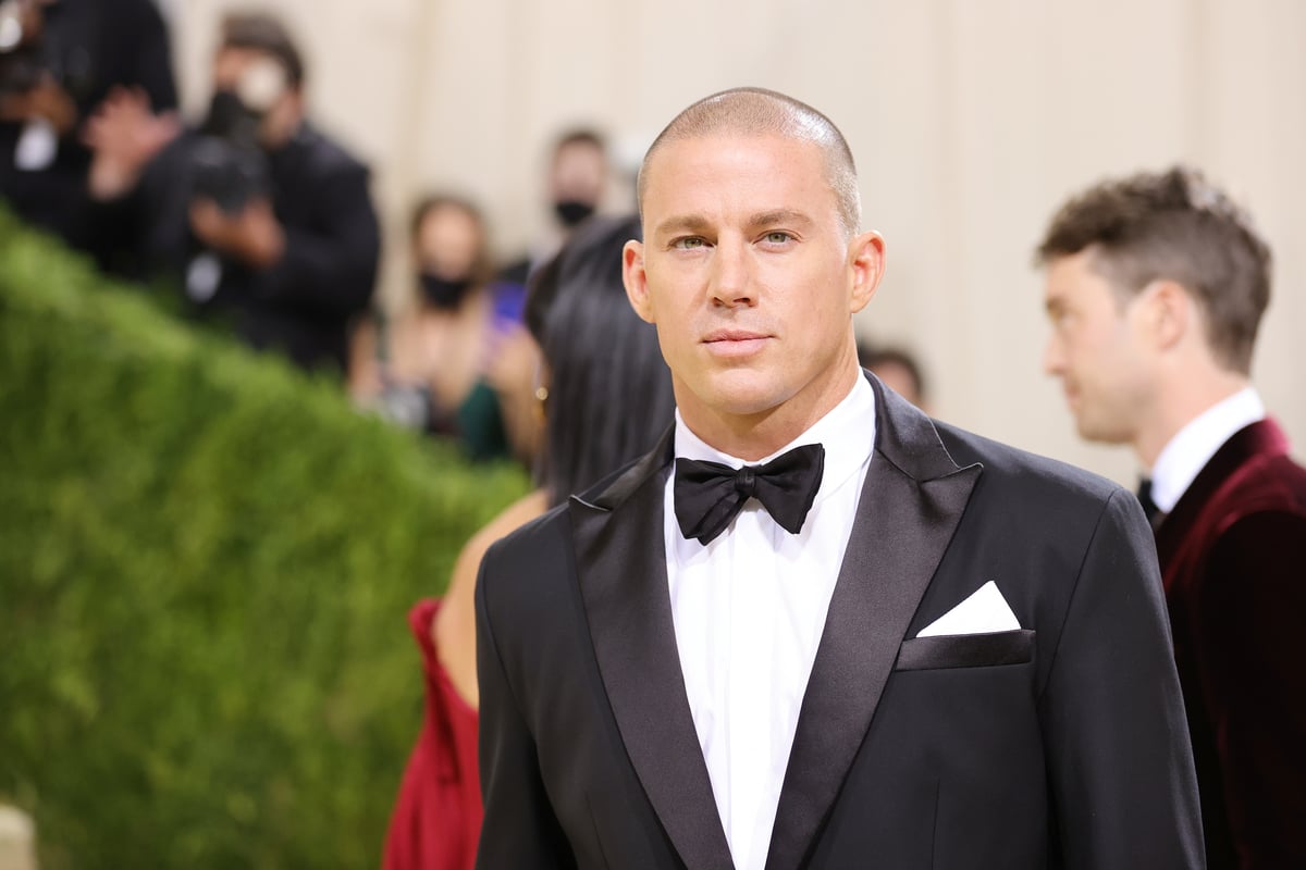The canceled 'Gambit' actor Channing Tatum attends The 2021 Met Gala Celebrating In America: A Lexicon Of Fashion