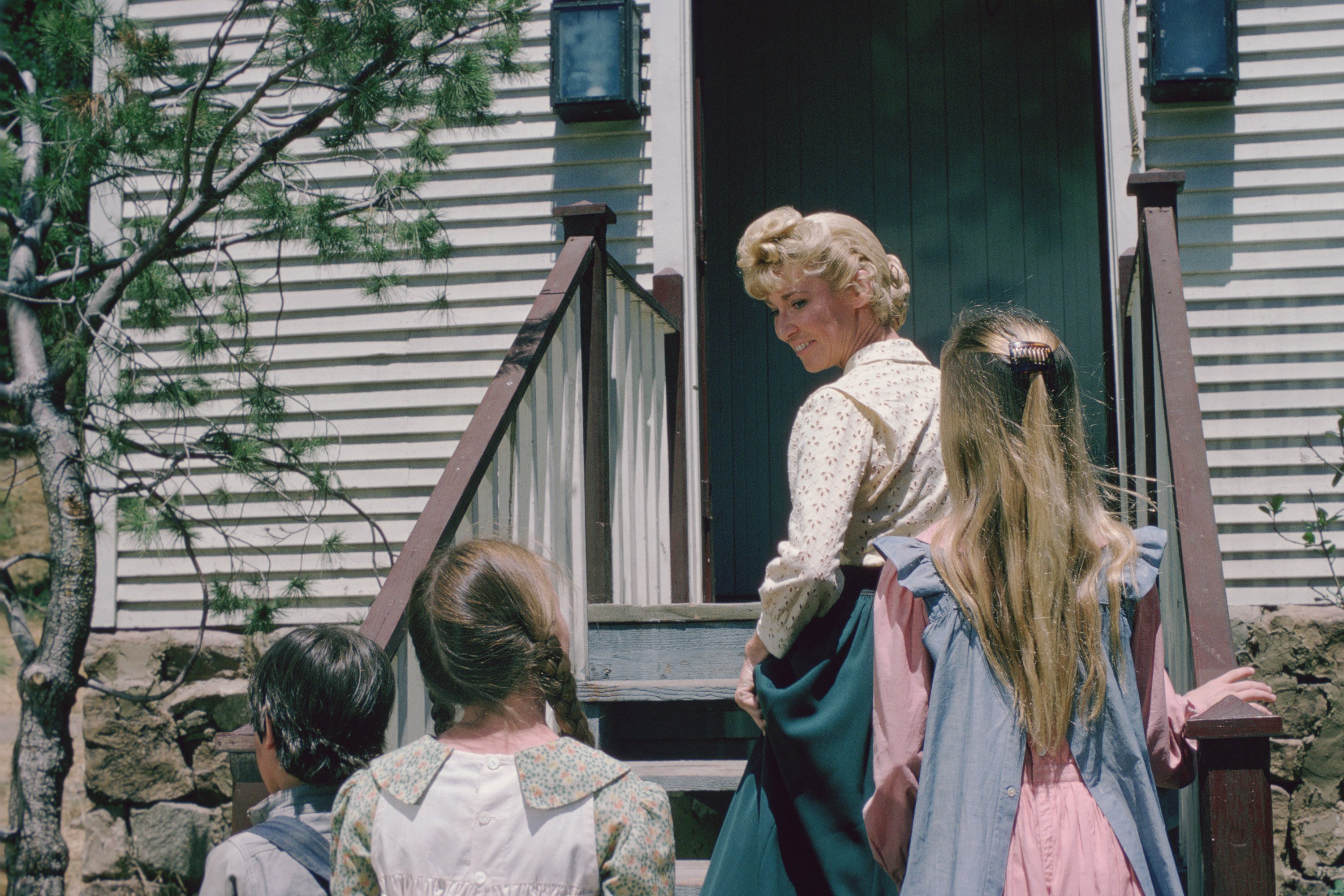 Melissa Gilbert, Charlotte Stewart, and Melissa Sue Anderson of 'Little House on the Prairie'