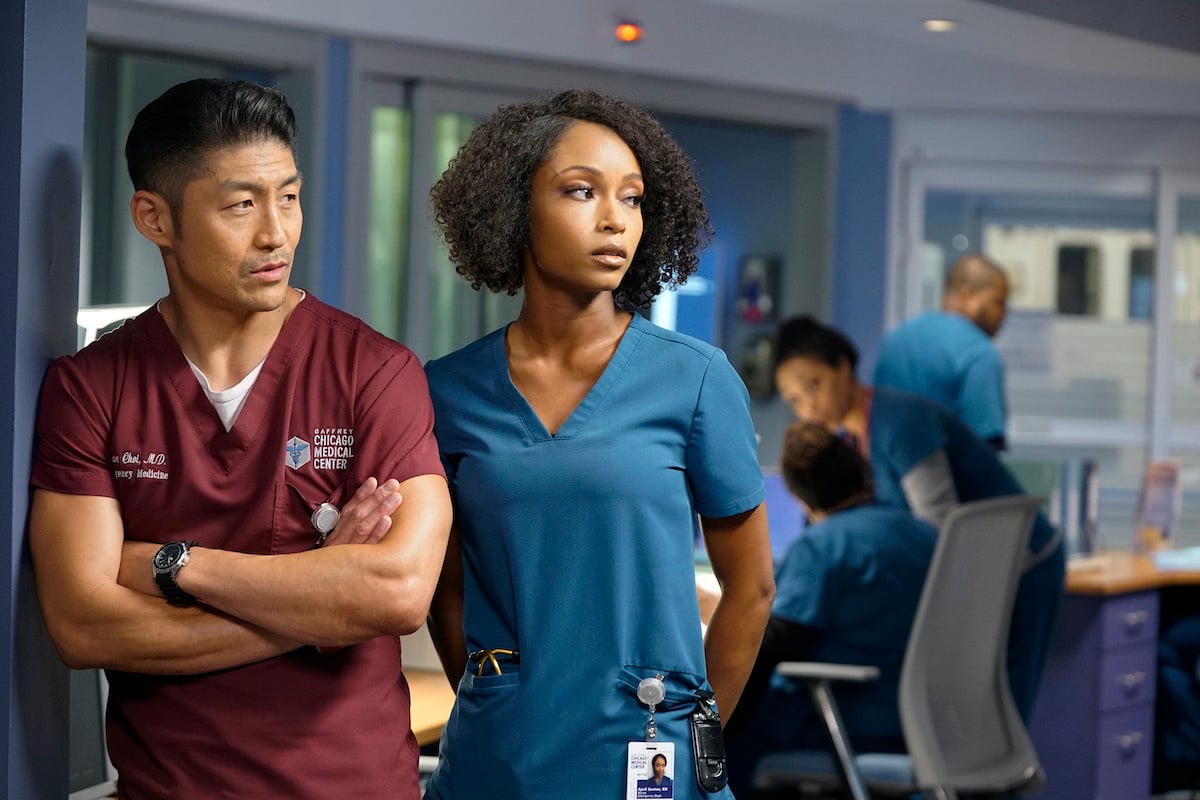 'Chicago Med' actors Brian Tee and Yaya DaCosta