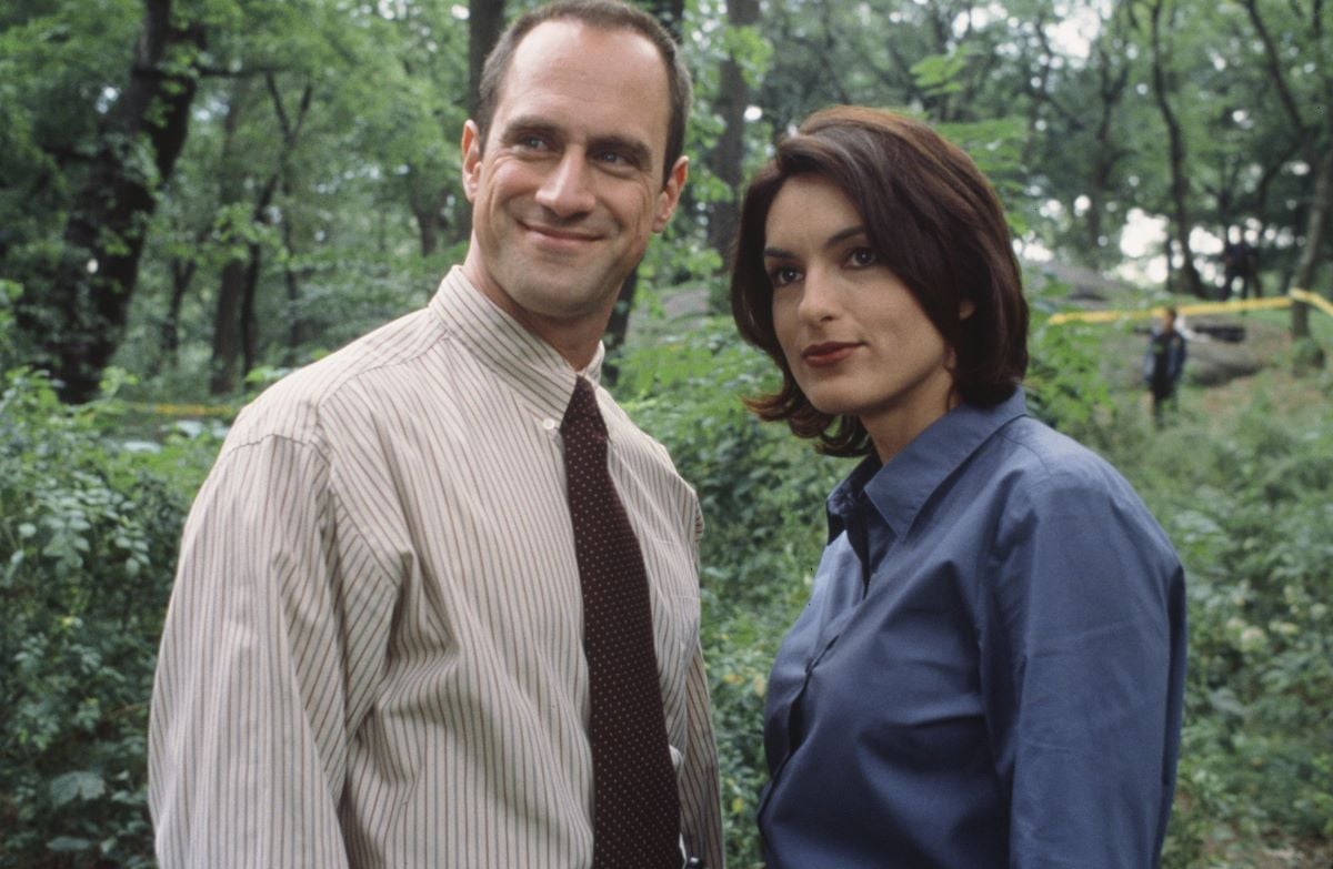 Christopher Meloni as Elliot Stabler and Mariska Hargitay as Olivia Benson on 'Law & Order SVU'