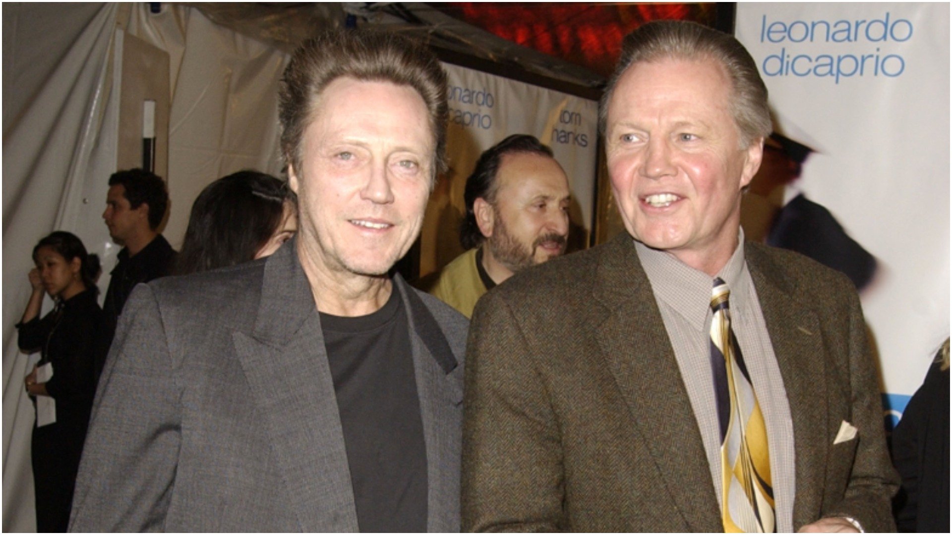 Christopher Walken and Jon Voight during 'Catch Me If You Can' premiere
