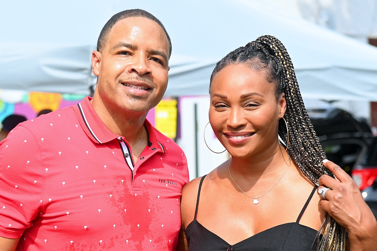 Mike Hill and Cynthia Bailey attended the Juneteenth 'Celebration of Truth' Community Festival