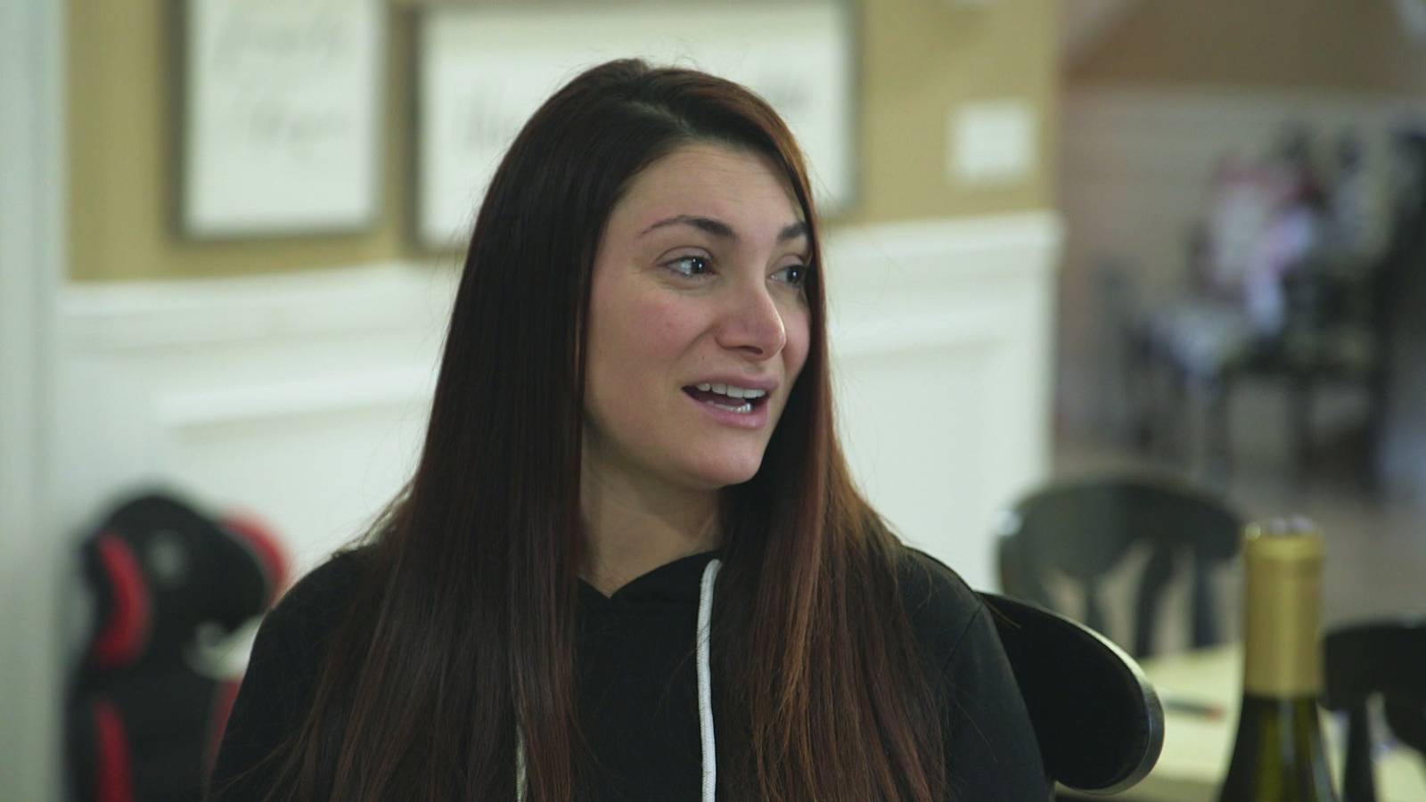 Reality TV star Deena Cortese in an episode of 'Jersey Shore: Family Vacation'