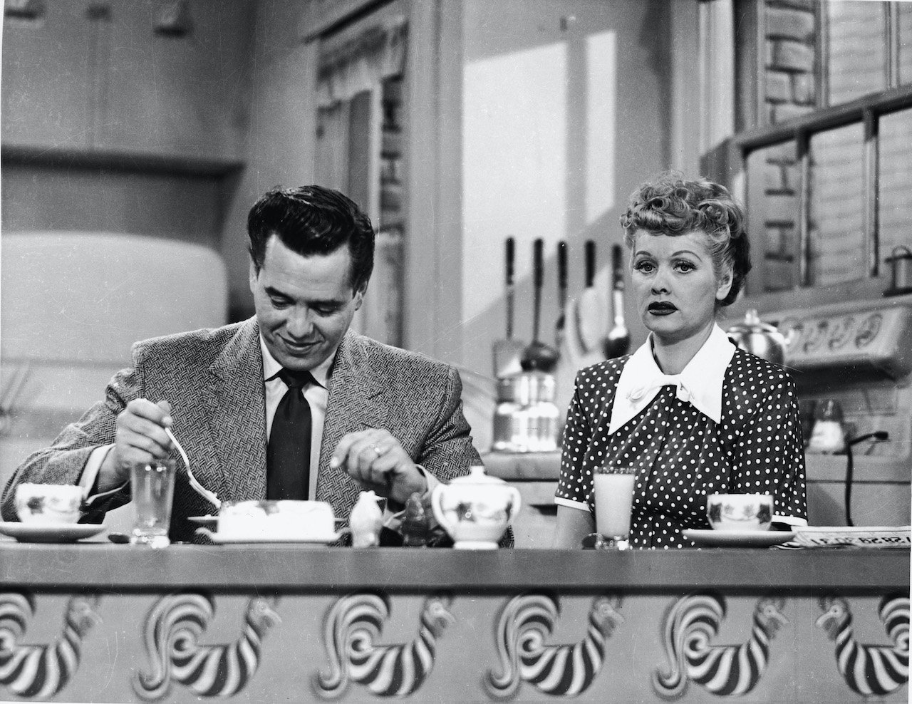 Desi Arnaz and Lucille Ball of 'I Love Lucy' 