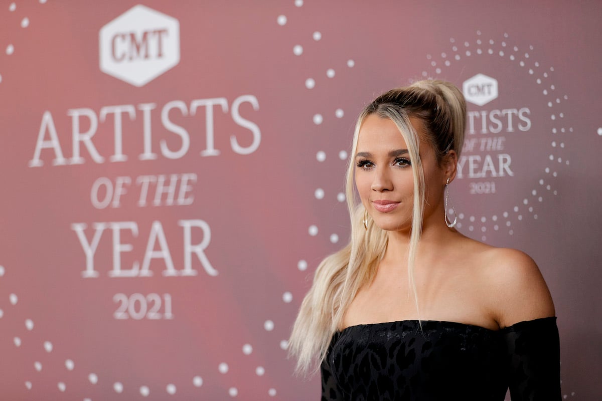 Gabby Barrett attends the 2021 CMT Artist of the Year on October 13, 2021 in Nashville, Tennessee.