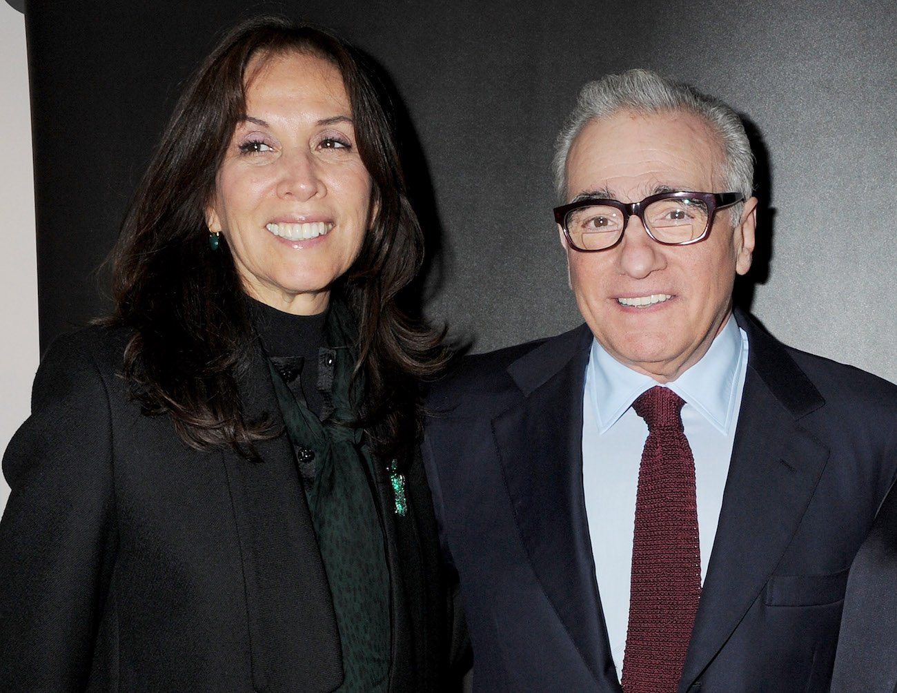 George Harrison's wife, Olivia Harrison, and Martin Scorsese at a BFI Southbank Screening event in 2011.