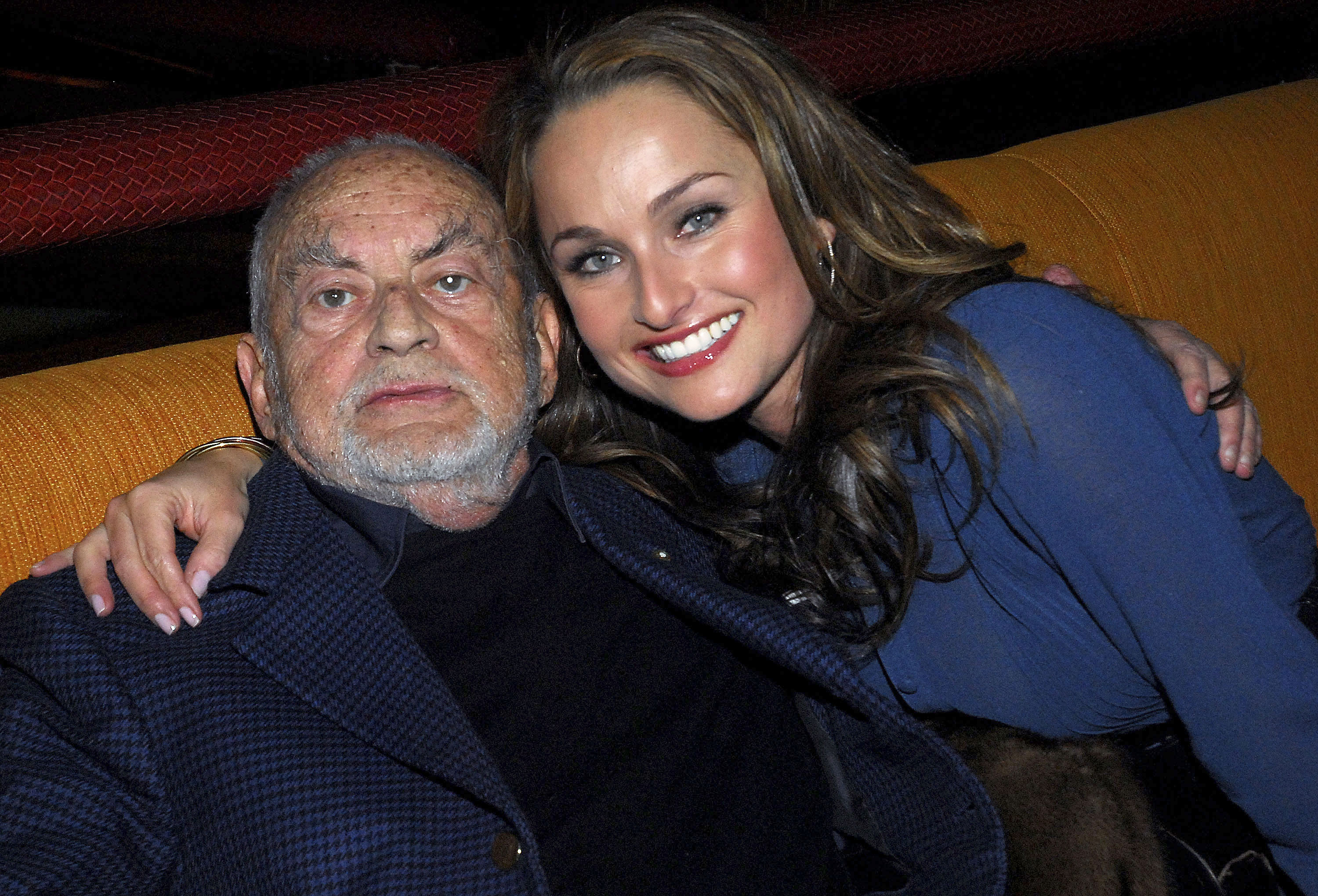Left to right: Film producer Dino De Laurentiis in 2007 with his granddaughter, Food Network star Giada De Laurentiis.