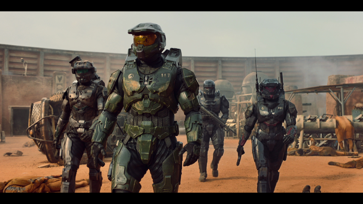 'Halo' TV series: 4 marines in armor prepare for battle