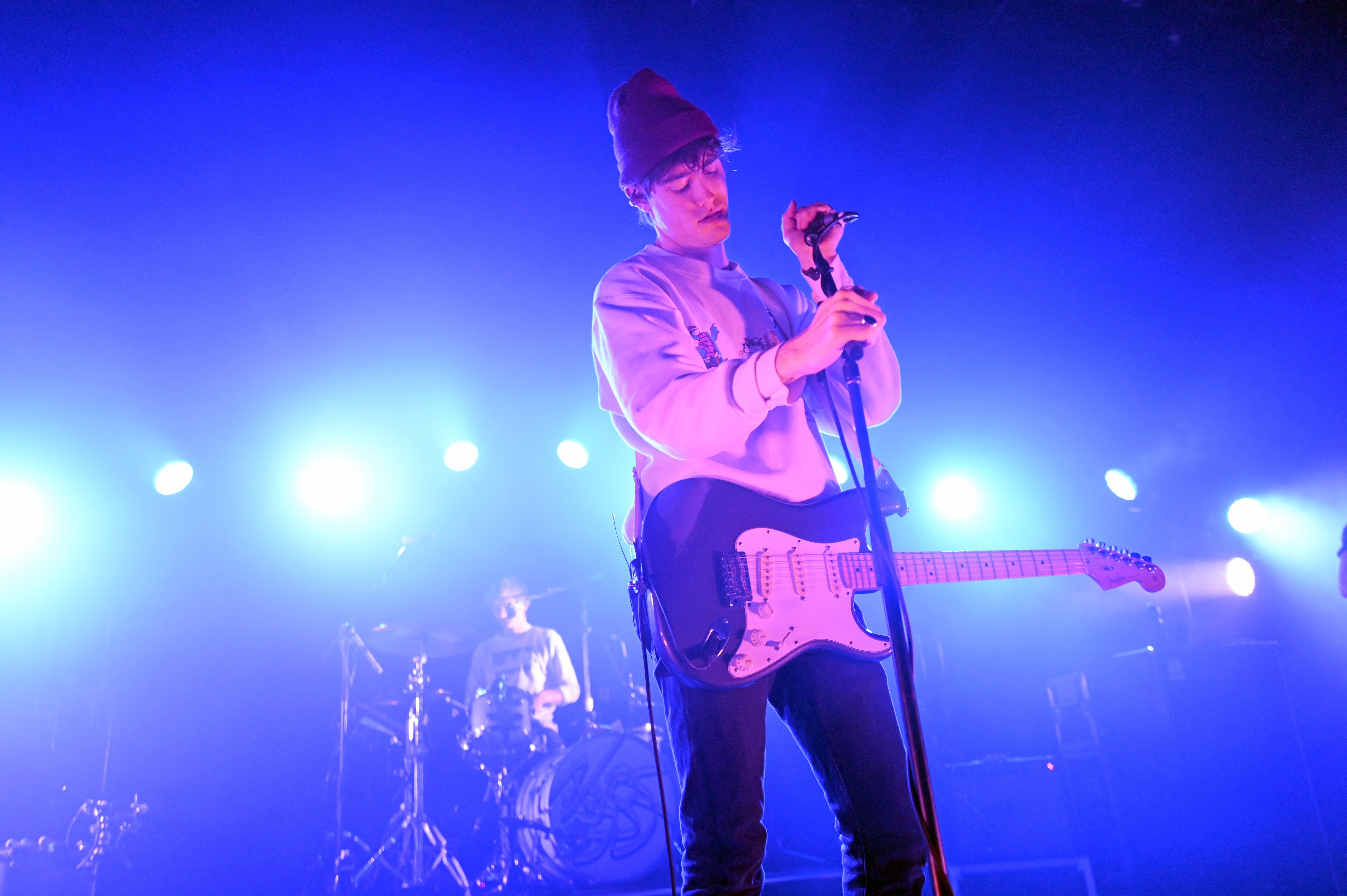 Jake Luppen of the band Hippo Campus performs at Old Forester’s Paristown Hall