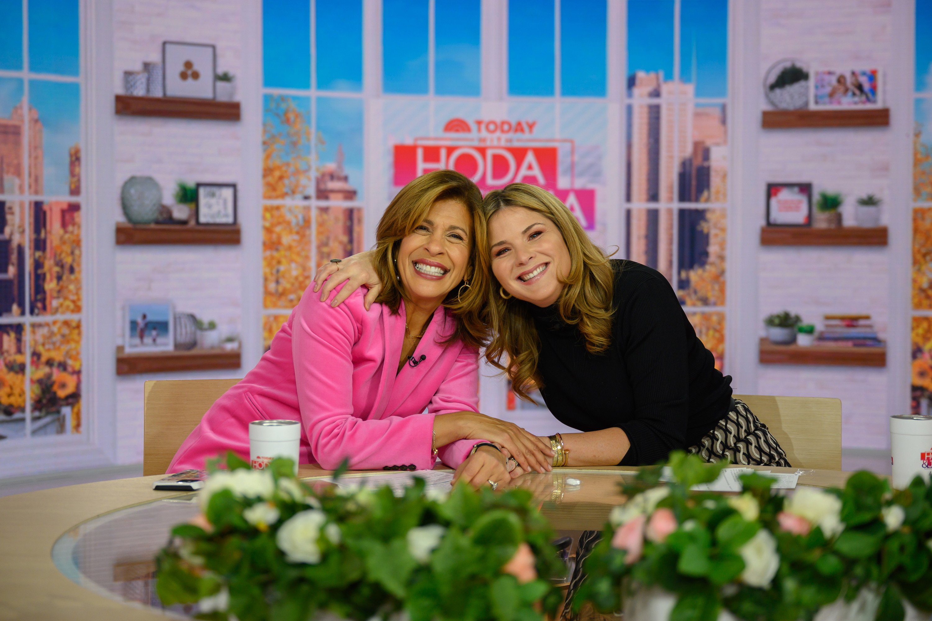 Hoda Kotb and Jenna Bush Hager of 'Today with Hoda & Jenna' 