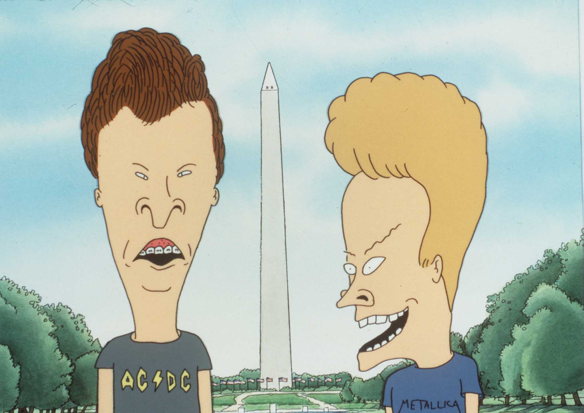 'Beavis and Butt-Head' movie: The boys laugh at the Washington Monument when they 'Do America'