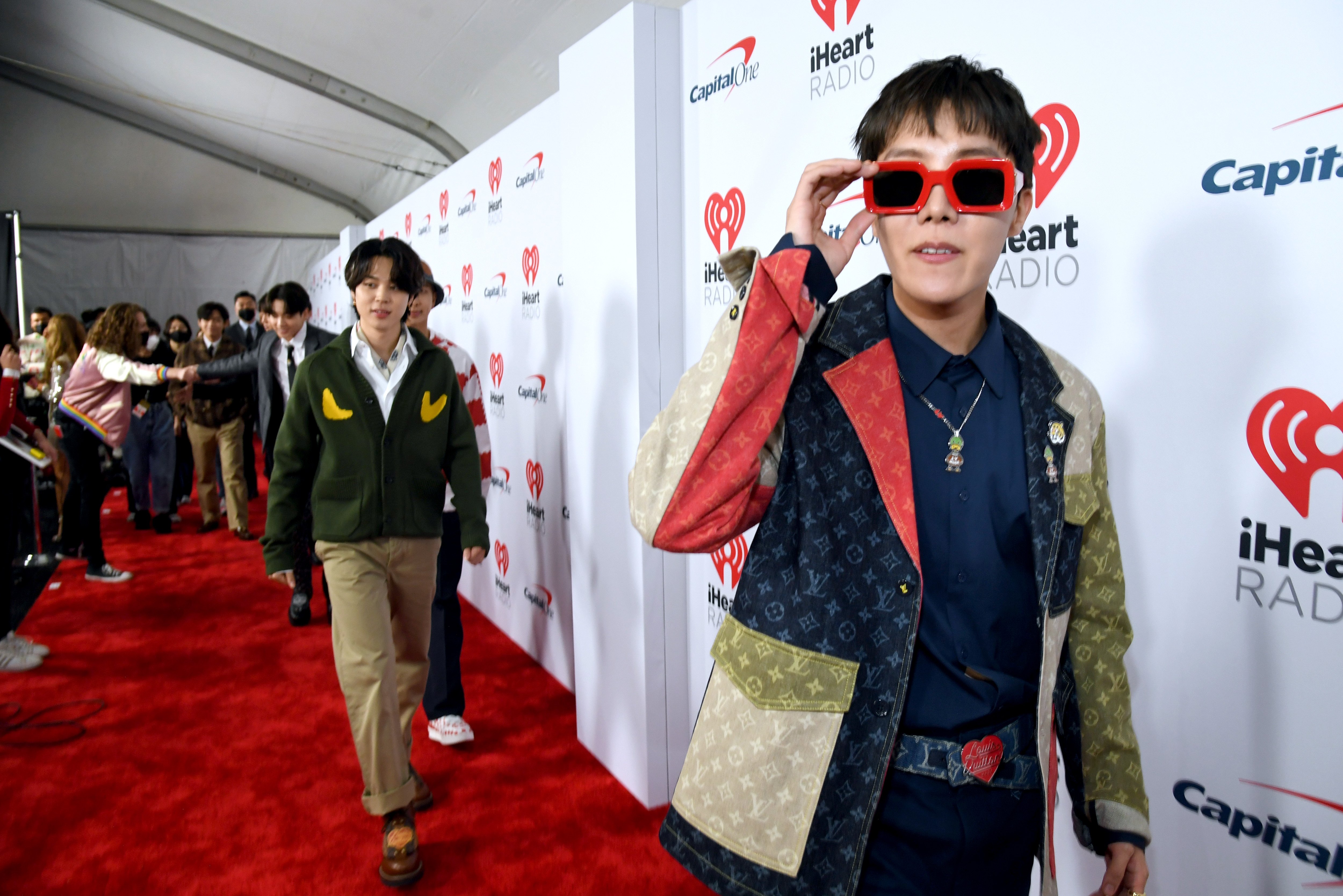 J-Hope of BTS attends iHeartRadio 102.7 KIIS FM's Jingle Ball 2021