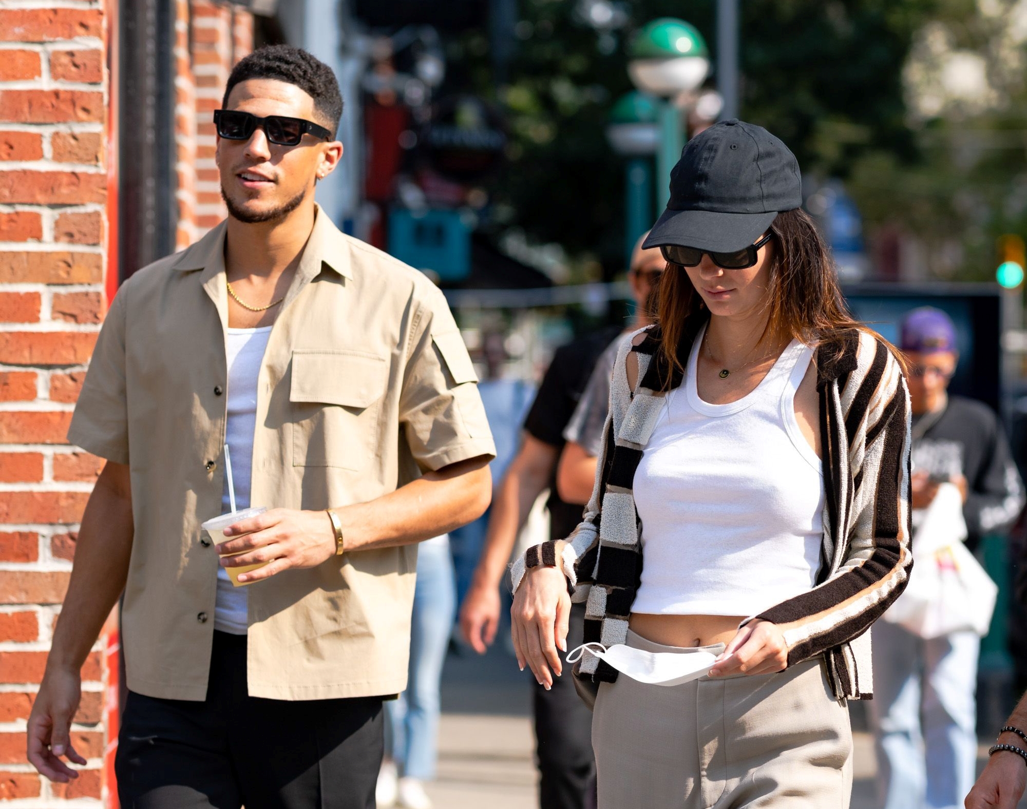Kendall Jenner and Devin Booker photographed strolling around SoHo