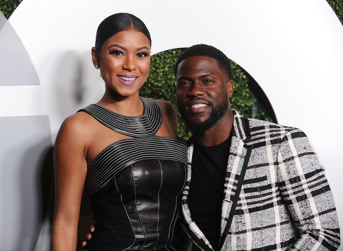 Kevin Hart and wife Eniko Parrish; Kevin Hart wife height