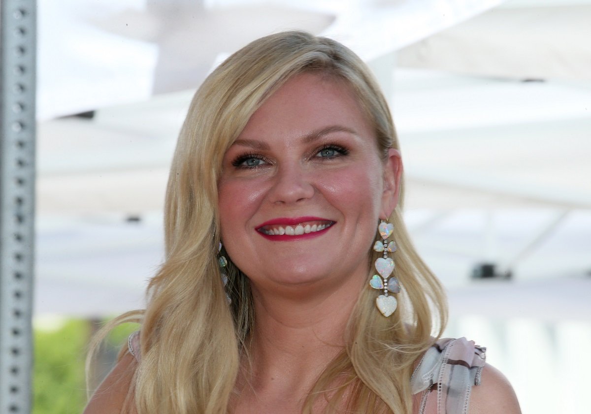 Kirsten Dunst smiling