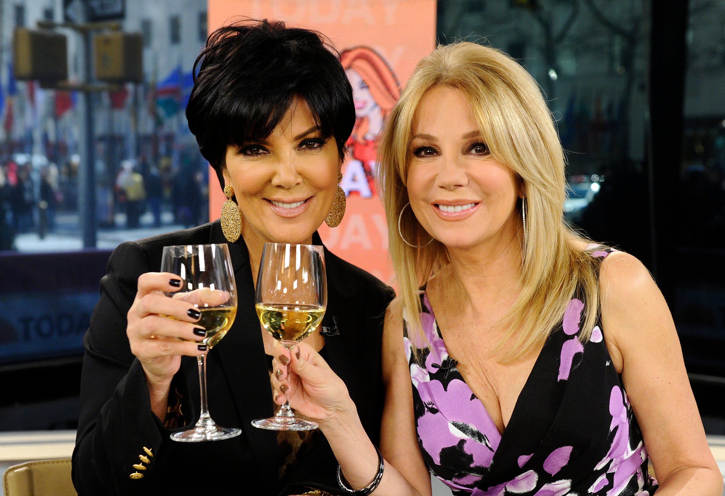 Kris Jenner and Kathie Lee Gifford appear on the 'Today Show'