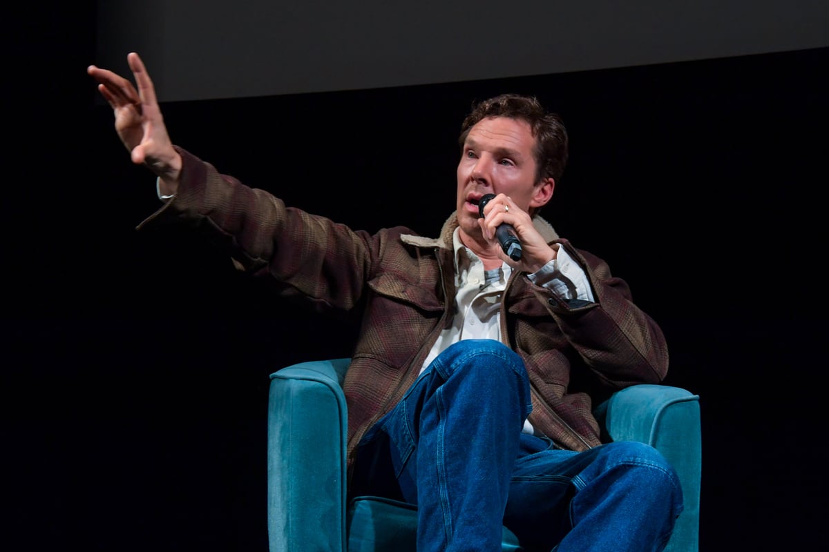 'Doctor Strange 2' actor Benedict Cumberbatch at a special screening of 'The Power of the Dog', hosted by Tom Hiddleston