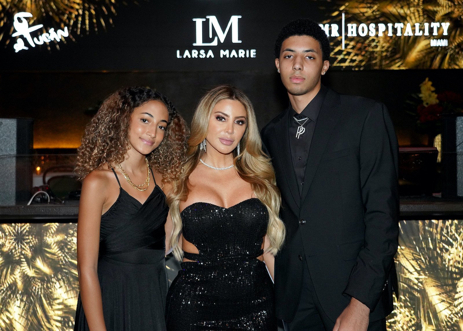 Sophia Pippen, Larsa Pippen, and Preston Pippen attended Casino Royale fundraiser benefiting The No More Tears Foundation 