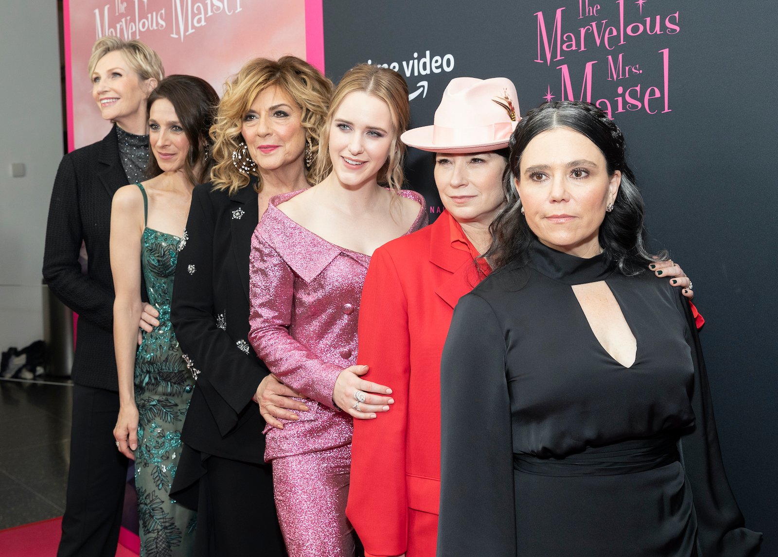 The cast of The Marvelous Mrs. Maisel attended the season 3 TV show premiere