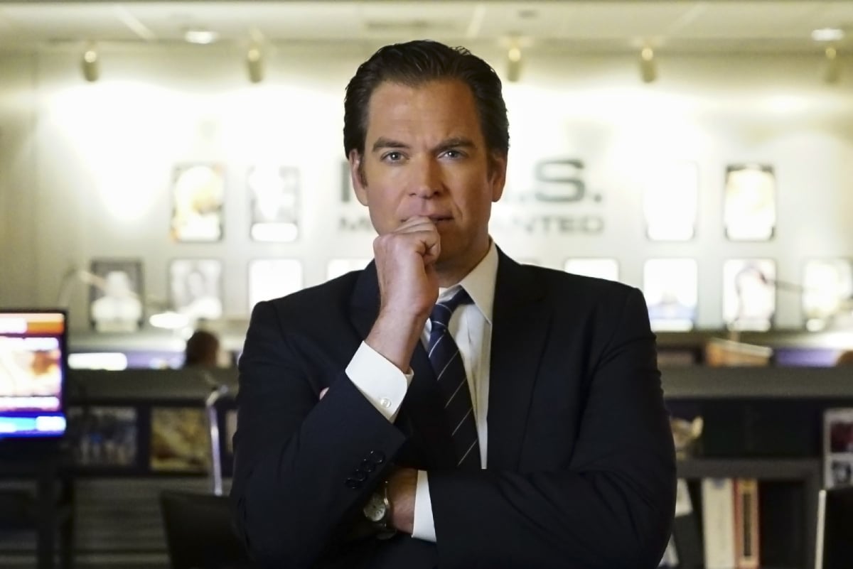 NCIS Michael Weatherly on the set as special agent Tony DiNozzo